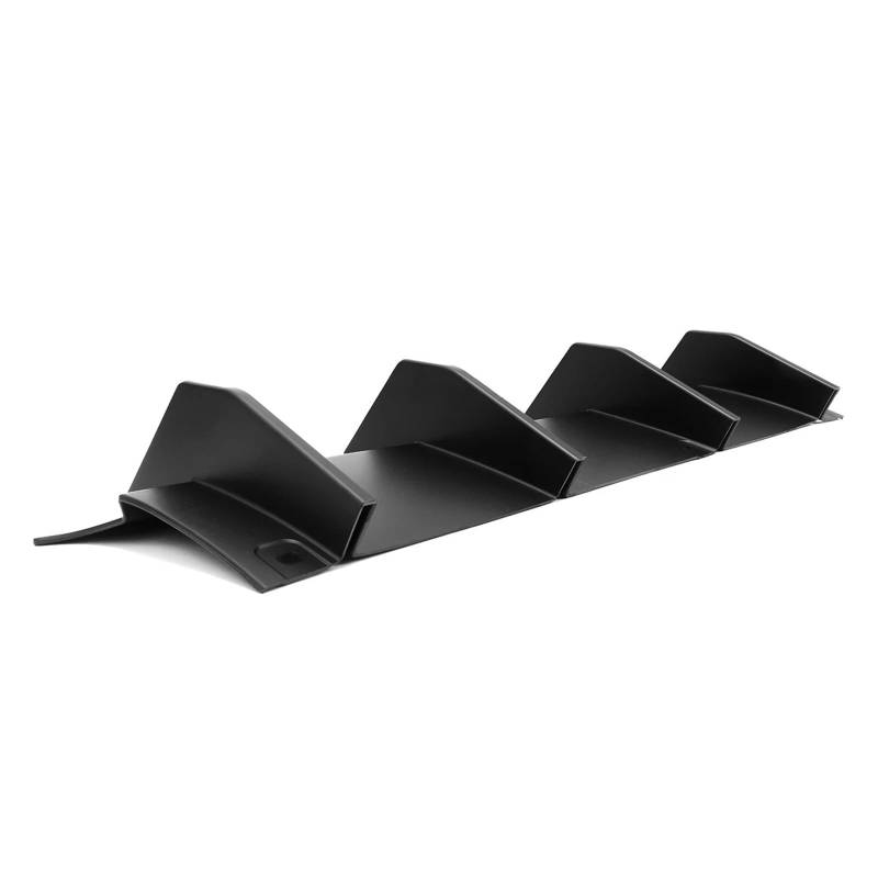 ATATKRT Haifischflossen-Heckstoßstangendiffusor, kompatibel mit Dodge Challenger 2015–2023 GT SXT Plus, Lippensplitter-Spoiler, mattschwarz, glänzend, schwarz, Diffusor zur Reduzierung des Luftwiderst von ATATKRT