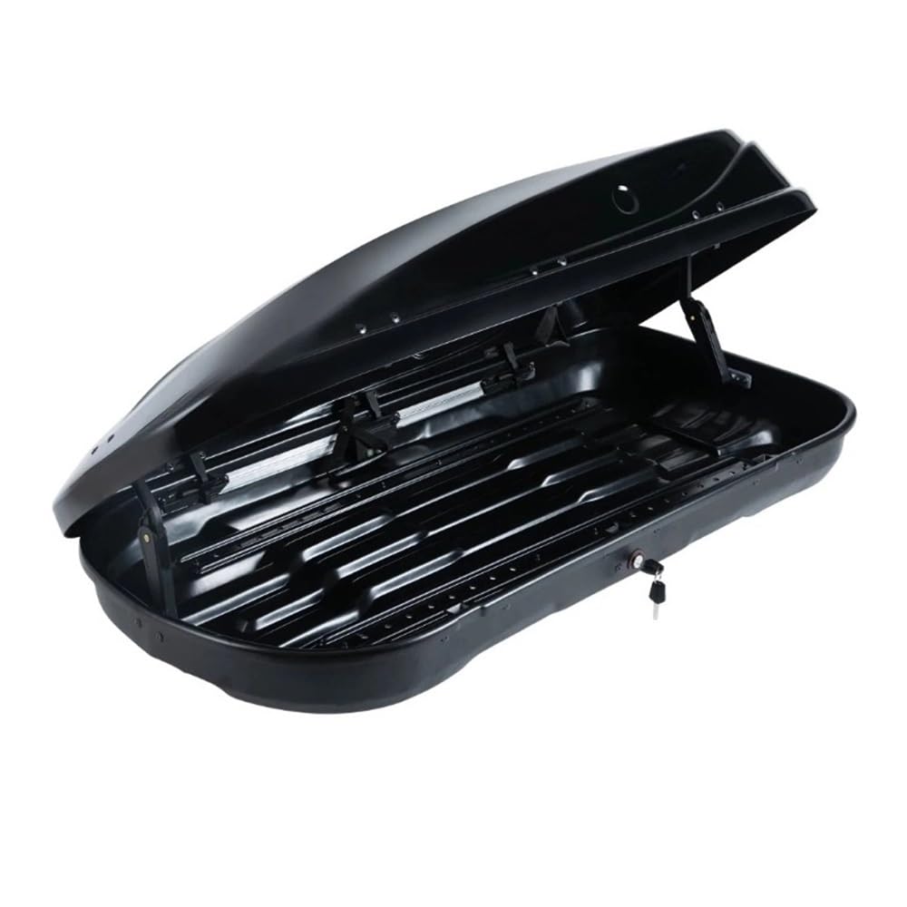 ATATKRT Hartschalen-Dachgepäckträger mit Sicherheitsschlüsseln, Dachbox, Frachtbox, 56 (L) x 30 (B) x 13,7 (H) Zoll, 13 Kubikfuß Hochleistungs-Dachgepäckträger-Frachtkorb von ATATKRT