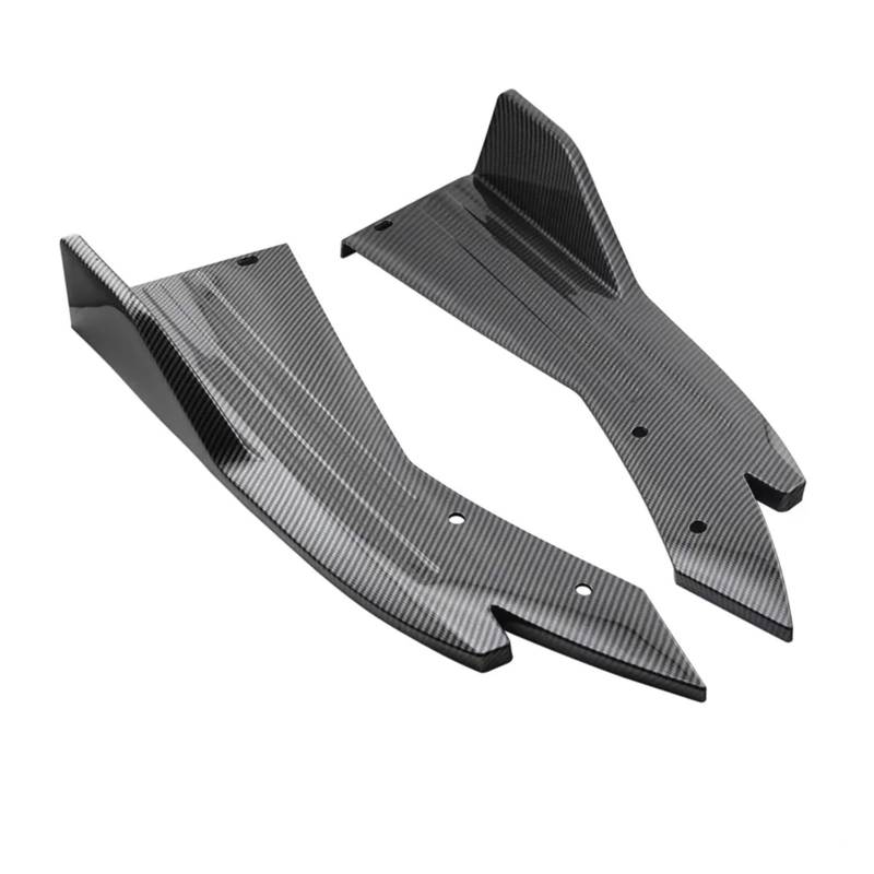 ATATKRT Heckspoiler-Lippendiffusor, Splitter, Canard-Schutz, Frontspoiler-Bodykit, kompatibel mit Dodge Challenger Charger SXT SRT Dart 2000–2024, Diffusor zur Reduzierung des Luftwiderstands(2) von ATATKRT
