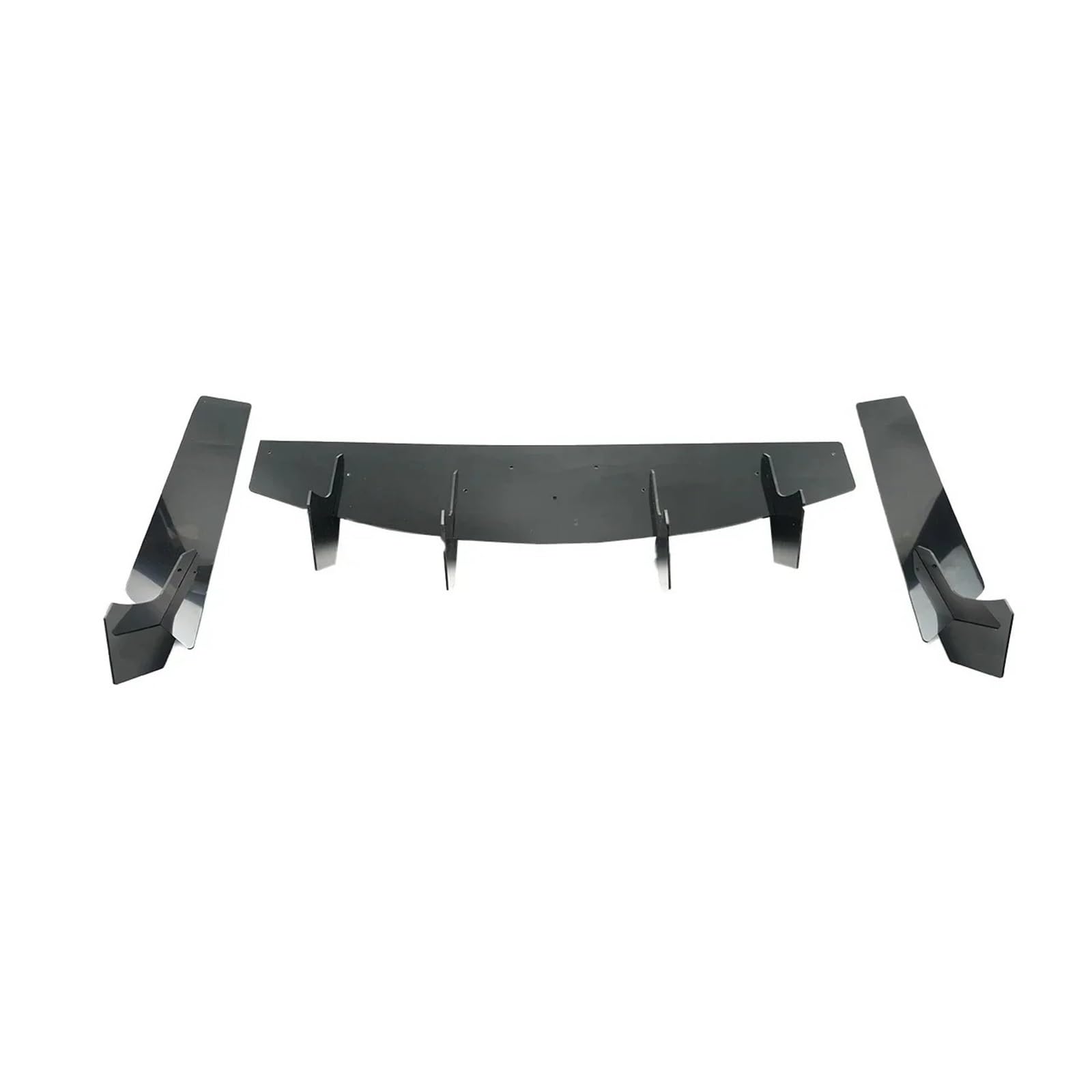 ATATKRT Heckstoßstangendiffusor mit Umschlingungswinkel, kompatibel mit Ford Mustang EcoBoost GT V6 2015–2023, Karosserie-Kit, Spoiler-Splitter-Diffusor, schwarzer Diffusor zur Reduzierung des Luftwid ATATKRT Heckstoßstangendiffusor mit Umschlingungswinkel, kompatibel mit Ford Mustang EcoBoost GT V6 2015–2023, Karosserie-Kit, Spoiler-Splitter-Diffusor, schwarzer Diffusor zur Reduzierung des Luftwid von ATATKRT