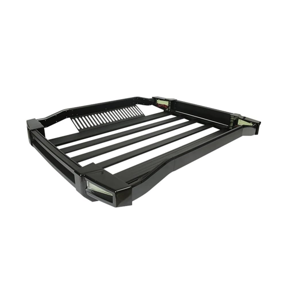 ATATKRT Hochleistungs-Dachgepäckträgerkorb aus Aluminium | Universeller SUV/LKW-Dachträger mit Windabweiser und Licht ATATKRT Hochleistungs-Dachgepäckträgerkorb aus Aluminium | Universeller SUV/LKW-Dachträger mit Windabweiser und Licht von ATATKRT