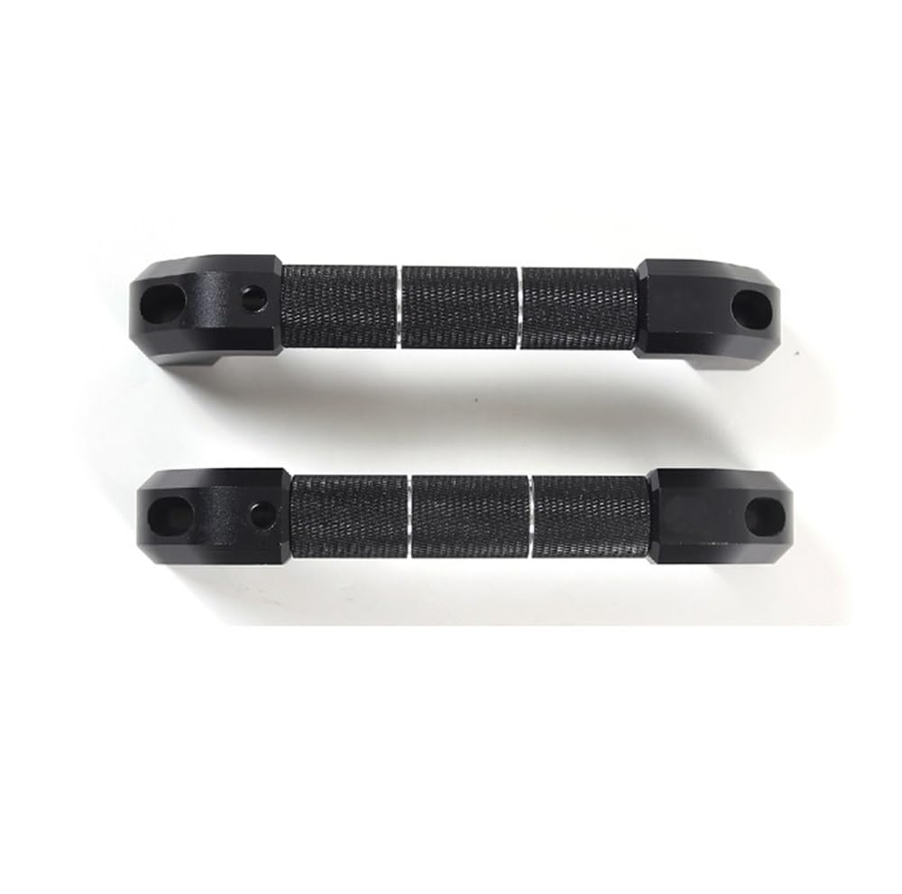 ATATKRT Innentürgriff aus Aluminiumlegierung, A-/B-Säulengriff, Auto-Innendekorationszubehör, kompatibel mit Land Rover Defender 90 110 04-18(Style C-Black) von ATATKRT