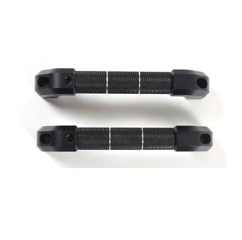 ATATKRT Innentürgriff aus Aluminiumlegierung, A-/B-Säulengriff, Auto-Innendekorationszubehör, kompatibel mit Land Rover Defender 90 110 04-18(Style C-Black) von ATATKRT