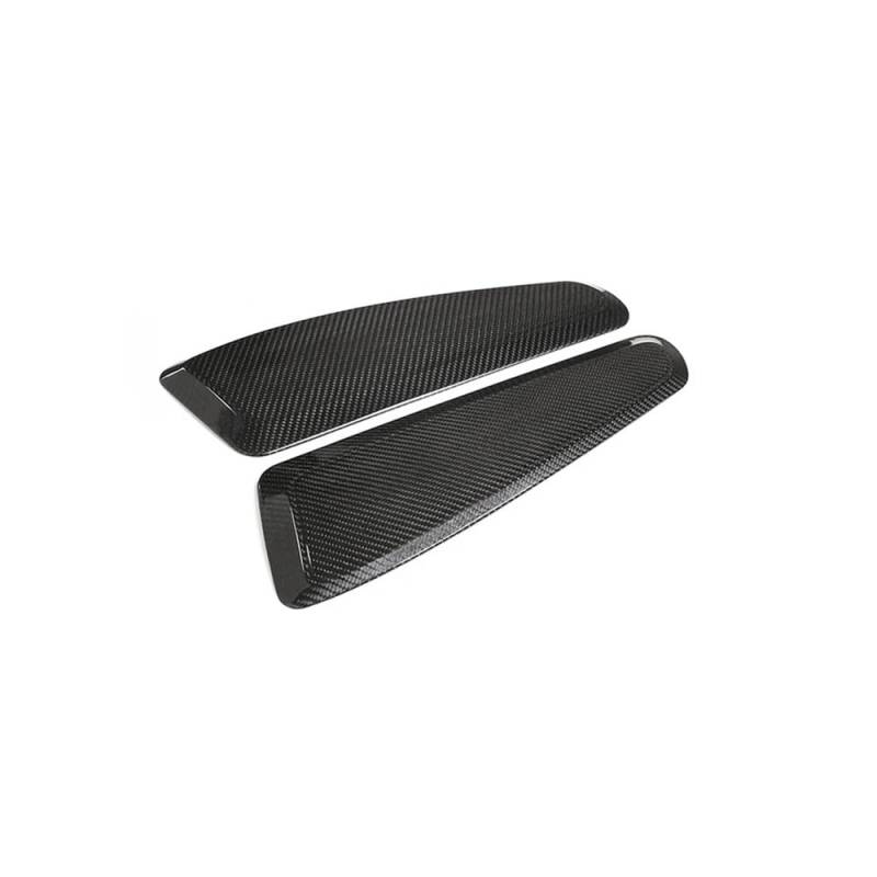 ATATKRT Innenzubehör aus Echtkarbonfaser, Seitenverkleidung for Sitze, Schutzabdeckung, Aufkleber for Sitzgriffe, kompatibel mit Porsche 718/911 2013–2021(CF Black) von ATATKRT