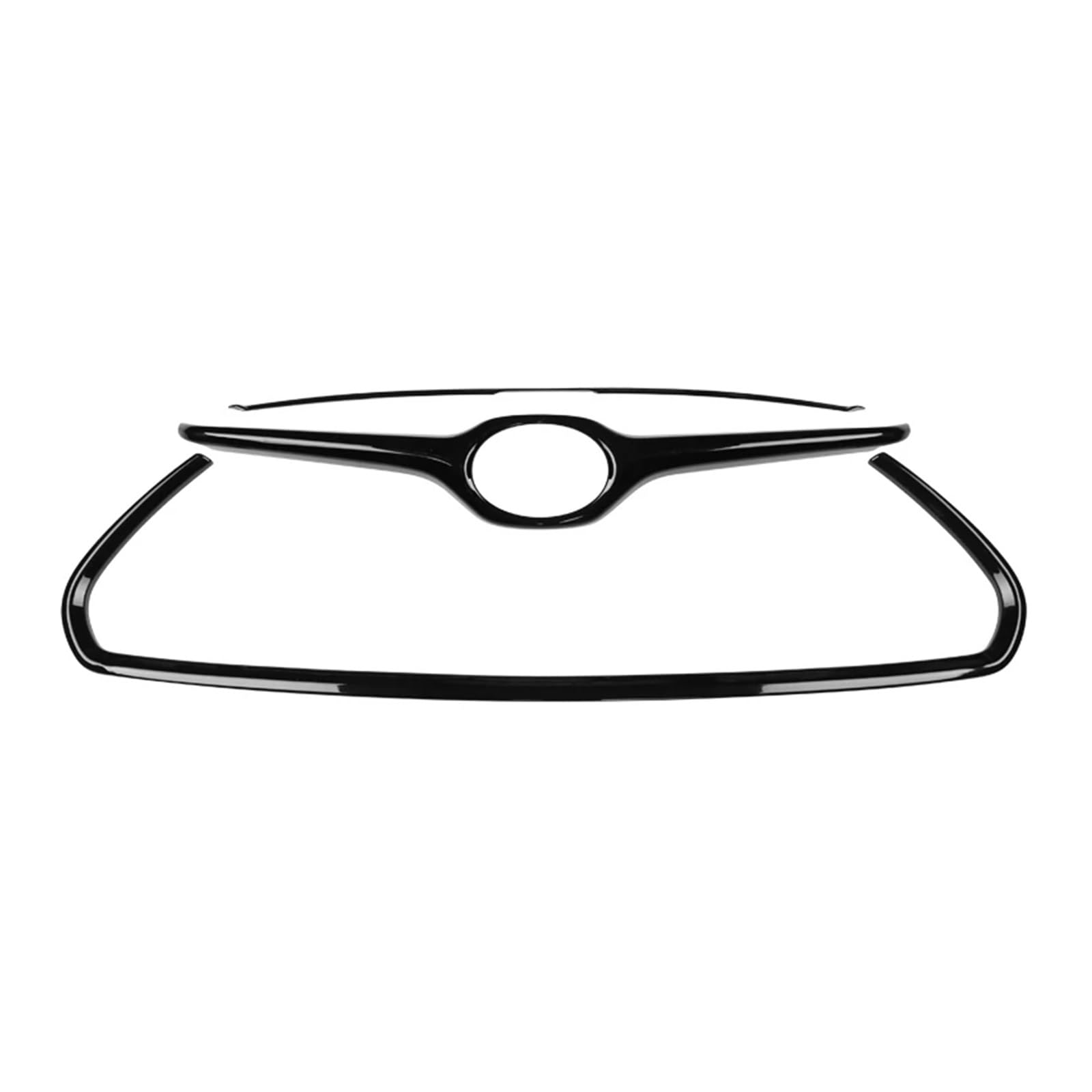 ATATKRT Kompatibel for Toyota Highlander 2020 2021 2022 2023, ABS, glänzend, schwarz, Carbon, Frontstoßstange, Mittelgrill, Haubengrill, Netzabdeckung, Zierleiste, Stoßstangenschutz for Autos(Black) ATATKRT Kompatibel for Toyota Highlander 2020 2021 2022 2023, ABS, glänzend, schwarz, Carbon, Frontstoßstange, Mittelgrill, Haubengrill, Netzabdeckung, Zierleiste, Stoßstangenschutz for Autos(Black) von ATATKRT
