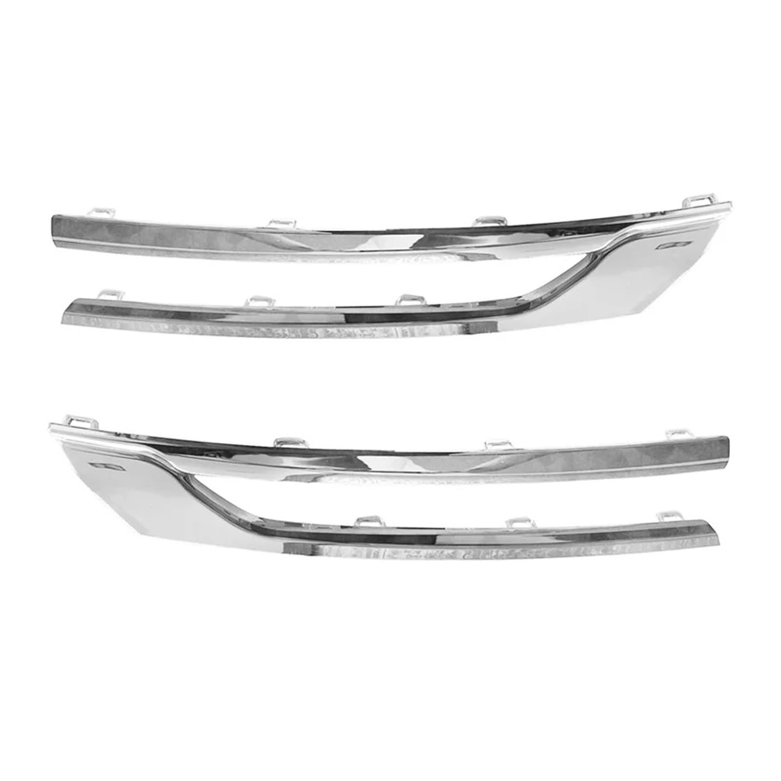 ATATKRT Kompatibel for VAUXHALL OPEL ASTRA (K) 2015-2020 Front Chrome Stoßstange Kühlergrill Trim 13423641 13423642 Außen Upgrade & Belüftung von ATATKRT