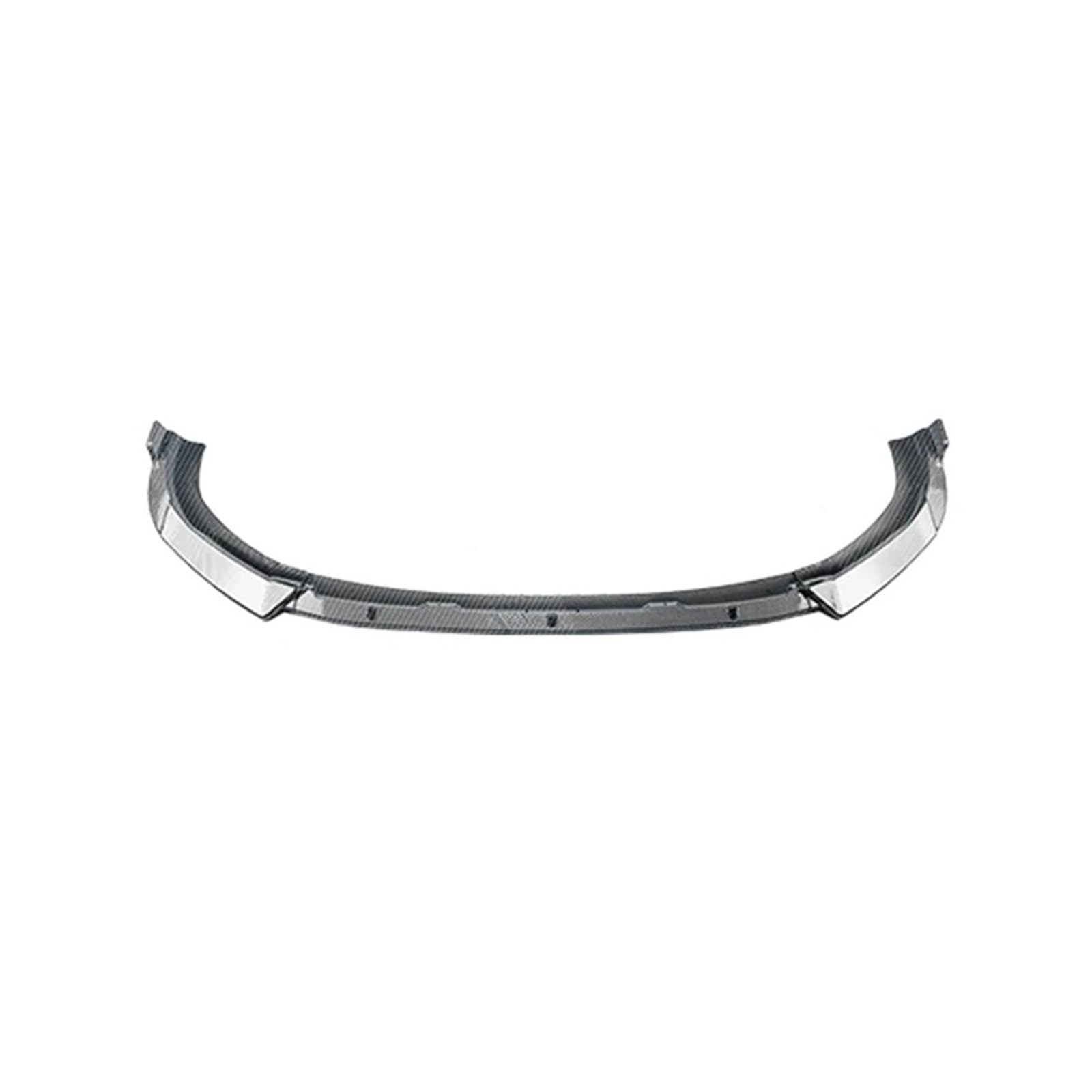 ATATKRT Kompatibel mit BMW X1 U11 U12 M Sport 2023 2024 Frontspoilerlippe in glänzendem Schwarz oder Carbonfaser-Look, Antikollisions-Automobilmodifikation(CF look) von ATATKRT