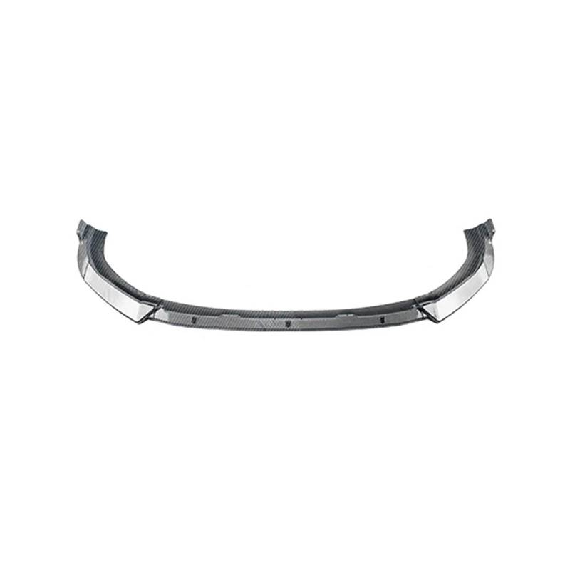 ATATKRT Kompatibel mit BMW X1 U11 U12 M Sport 2023 2024 Frontspoilerlippe in glänzendem Schwarz oder Carbonfaser-Look, Antikollisions-Automobilmodifikation(CF look) von ATATKRT
