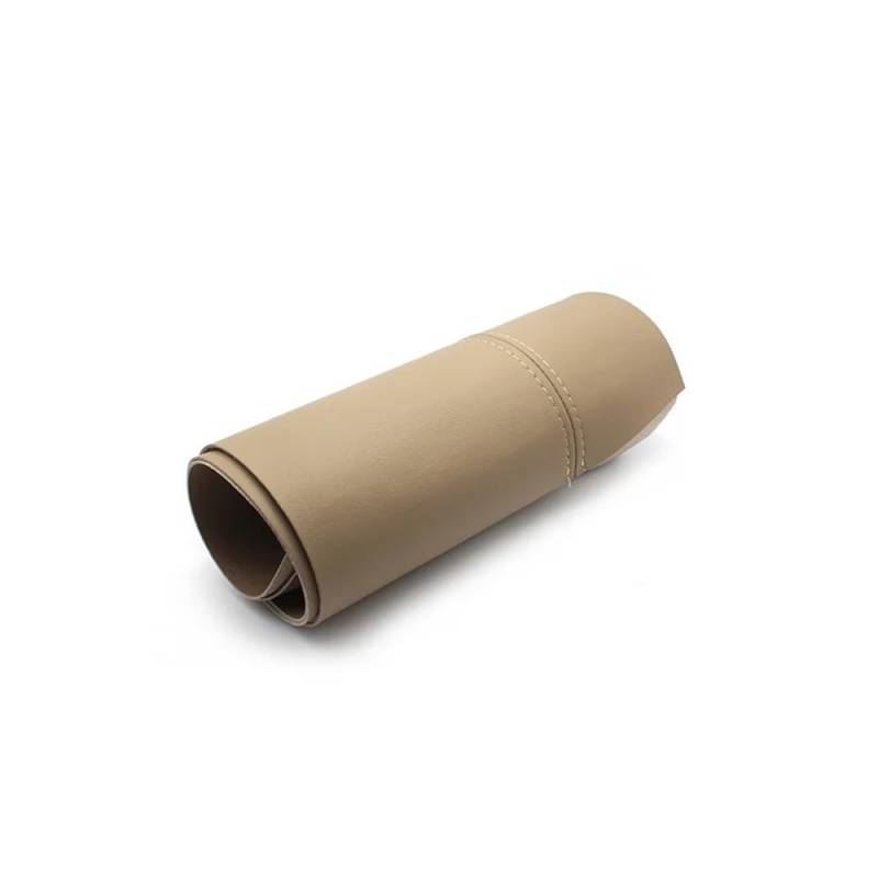 ATATKRT LHD/RHD Türverkleidung Armlehne Lederbezug Zierzubehör Kompatibel for VW Passat B5 1998-2005 Leder Luxus-Autozubehör(Beige1,Front 2pcs) von ATATKRT