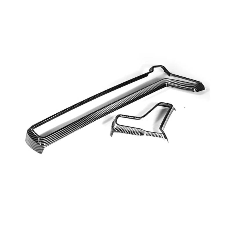 ATATKRT Links/Rechts Klimaanlage Vents Carbon Faser Rahmen Innen Trim Schutz Aufkleber Kompatibel for Kia Sportage NQ5 5 2022 2023 2024 von ATATKRT