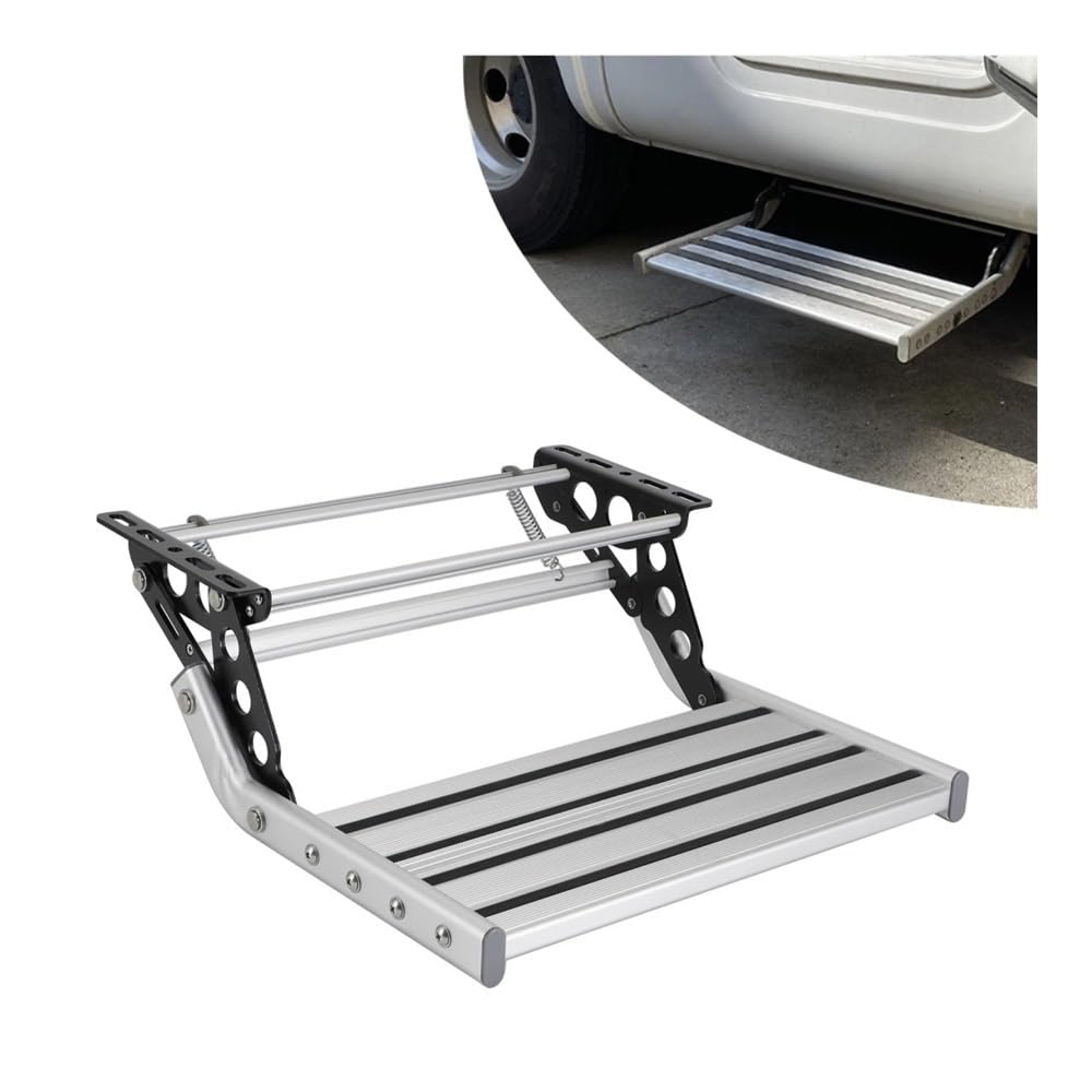 ATATKRT Manuelle Pull Out Drop Down Klapp Schritt Wohnmobile Aluminium Legierung RV Pedal Schritt Caravan Zubehör Tragbare ATATKRT Manuelle Pull Out Drop Down Klapp Schritt Wohnmobile Aluminium Legierung RV Pedal Schritt Caravan Zubehör Tragbare von ATATKRT