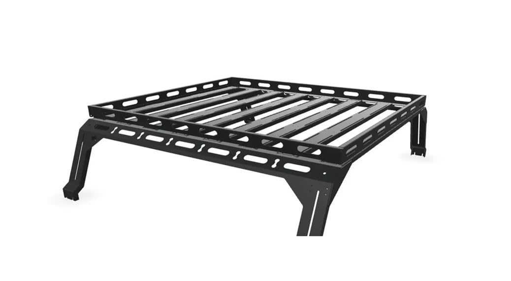 ATATKRT Pickup Offroad-Zubehör Bettgestell Dachgepäckträger for Gladiator JT for F150 Tacoma Kompatibel for RAM Overland Bettgestelle Frachtträger ATATKRT Pickup Offroad-Zubehör Bettgestell Dachgepäckträger for Gladiator JT for F150 Tacoma Kompatibel for RAM Overland Bettgestelle Frachtträger von ATATKRT
