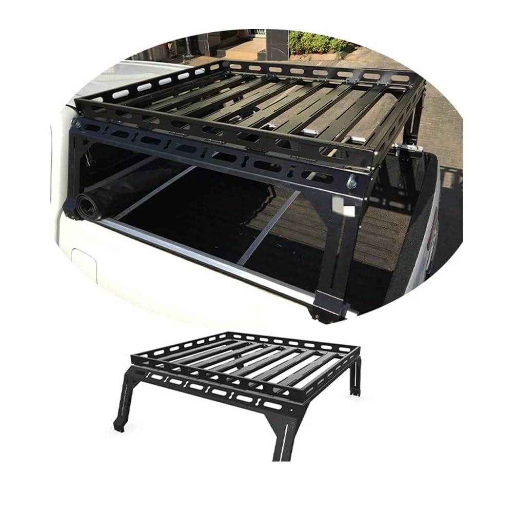 ATATKRT Pickup Offroad-Zubehör Stahl-Ladeflächenträger Dachträger Kompatibel for Jeep Wrangler Kompatibel for Ford F150 Kompatibel for Toyota Tacoma ATATKRT Pickup Offroad-Zubehör Stahl-Ladeflächenträger Dachträger Kompatibel for Jeep Wrangler Kompatibel for Ford F150 Kompatibel for Toyota Tacoma von ATATKRT