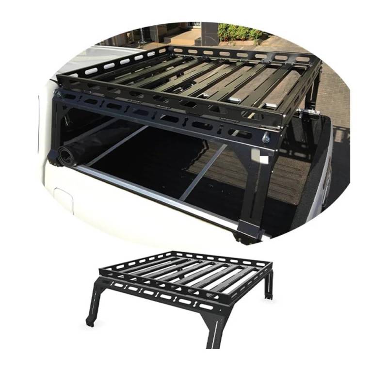 ATATKRT Pickup Offroad-Zubehör Stahl-Ladeflächenträger Dachträger Kompatibel for Jeep Wrangler Kompatibel for Ford F150 Kompatibel for Toyota Tacoma von ATATKRT
