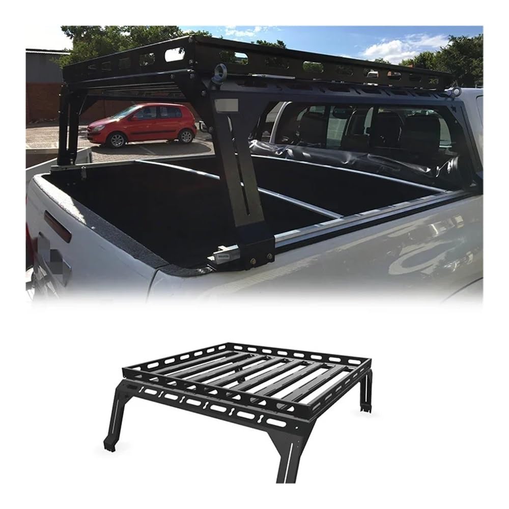 ATATKRT Pickup Universal Verstellbarer Dachgepäckträger for LKW-Ladeflächen, kompatibel mit Ranger F150, kompatibel mit Tacoma Tundra Gladiator D-Max Overland Bed Racks Cargo Carrier ATATKRT Pickup Universal Verstellbarer Dachgepäckträger for LKW-Ladeflächen, kompatibel mit Ranger F150, kompatibel mit Tacoma Tundra Gladiator D-Max Overland Bed Racks Cargo Carrier von ATATKRT