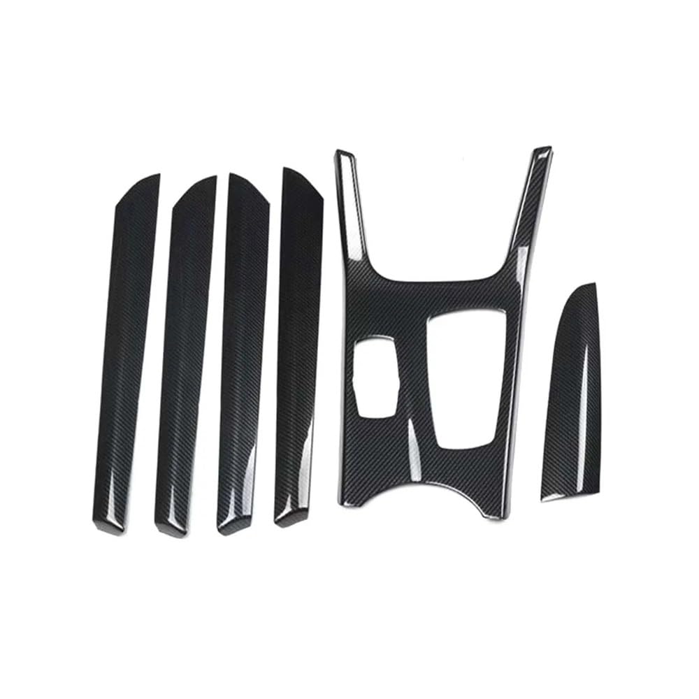 ATATKRT RHD-Carbonfaser-Stil Auto-Innenausstattungssatz Schalttürverkleidungssatz Armaturenbrettabdeckungsverkleidung Kompatibel for BMW X3 F25 X4 2011-2016 Auto-Innenausstattungszubehör(A Style) von ATATKRT