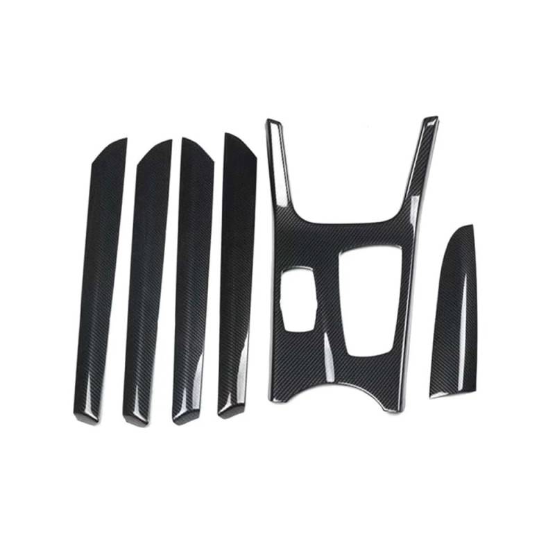 ATATKRT RHD-Carbonfaser-Stil Auto-Innenausstattungssatz Schalttürverkleidungssatz Armaturenbrettabdeckungsverkleidung Kompatibel for BMW X3 F25 X4 2011-2016 Auto-Innenausstattungszubehör(A Style) von ATATKRT