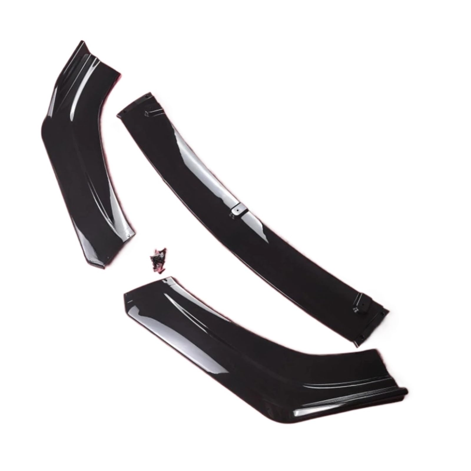 ATATKRT Schwarz glänzend 3-teiliger Frontspoiler-Spoiler-Splitter-Diffusor, Nachrüstsatz, kompatibel mit VW Scirocco MK3 TSI RL 2008–2014, Pre-LCI-Bodykits, Antikollisions-Automobilmodifikation ATATKRT Schwarz glänzend 3-teiliger Frontspoiler-Spoiler-Splitter-Diffusor, Nachrüstsatz, kompatibel mit VW Scirocco MK3 TSI RL 2008–2014, Pre-LCI-Bodykits, Antikollisions-Automobilmodifikation von ATATKRT