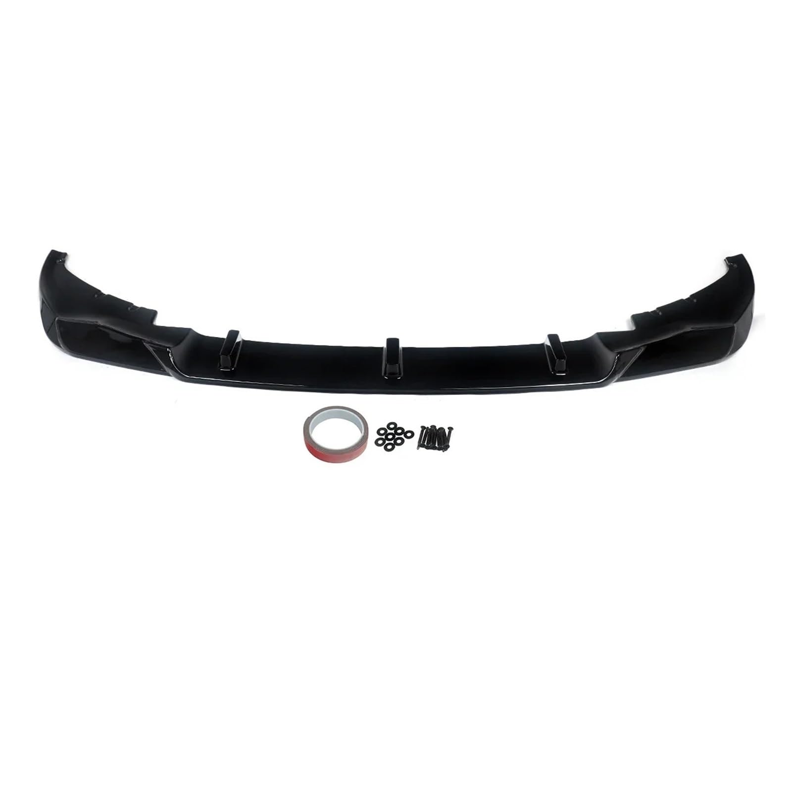 ATATKRT Schwarz glänzender Frontstoßstangensplitter-Lippenspoiler, kompatibel mit BMW G11 G12 7er-Serie 730 740 750M 760 2019 2020 2021 2022, Antikollisions-Automobilmodifikation ATATKRT Schwarz glänzender Frontstoßstangensplitter-Lippenspoiler, kompatibel mit BMW G11 G12 7er-Serie 730 740 750M 760 2019 2020 2021 2022, Antikollisions-Automobilmodifikation von ATATKRT