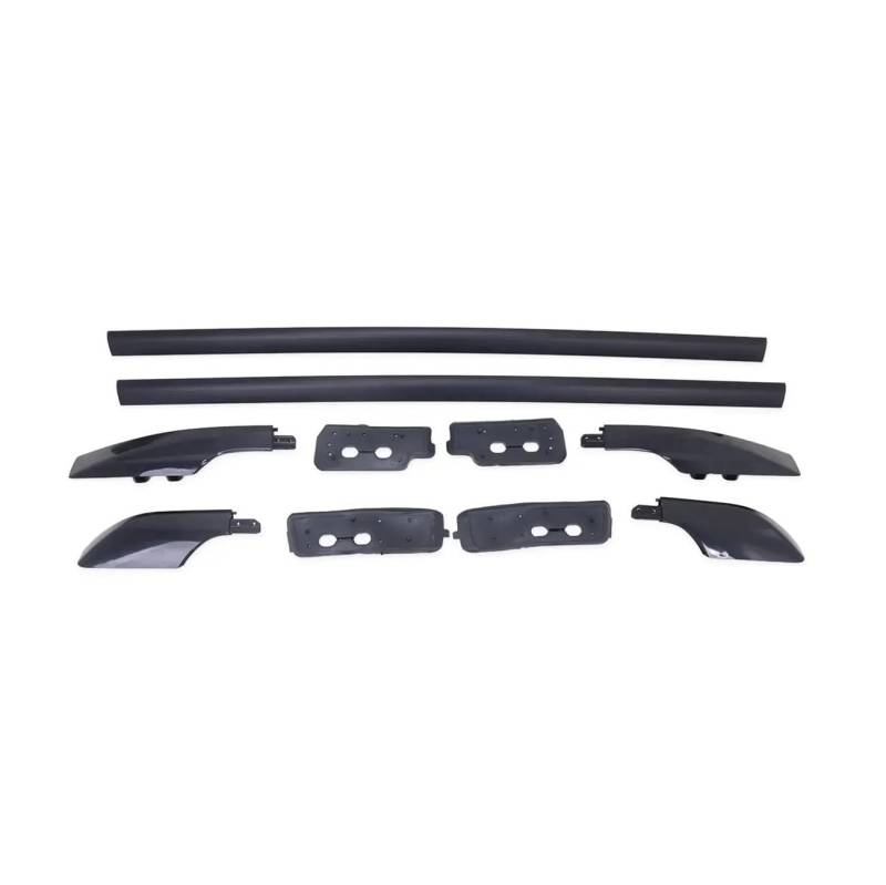 ATATKRT Schwarzer Dachträger aus Aluminiumlegierung mit Schrauben, Dachgepäckträger, Gepäckhalter, kompatibel for Toyota RAV4 RAV 4 2006–2010 von ATATKRT