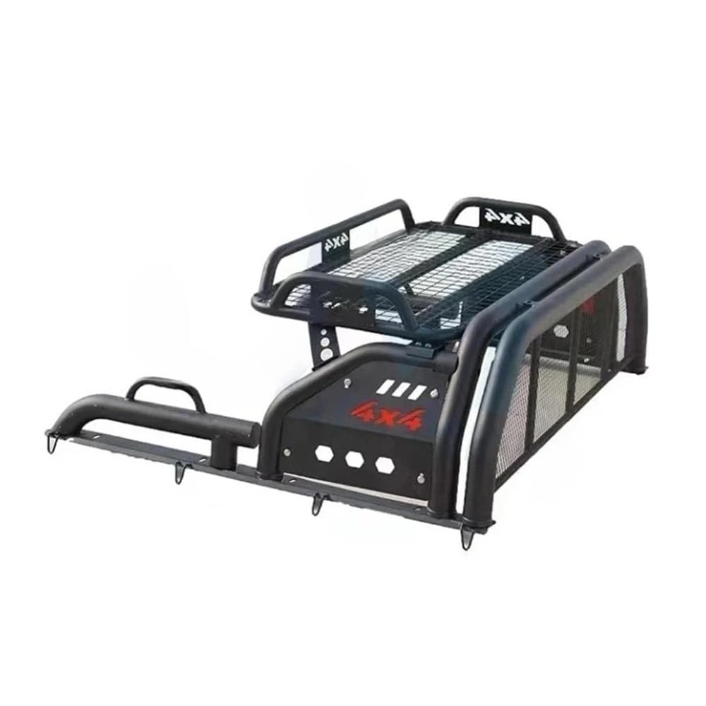 ATATKRT Schwarzer Sport-Überrollbügel, 4x4-Pickup-Truck-Überrollbügel mit Gepäckkorb for Verschiedene Automodelle, einfache Installation, langlebiges Truck-Back-Zubehör ATATKRT Schwarzer Sport-Überrollbügel, 4x4-Pickup-Truck-Überrollbügel mit Gepäckkorb for Verschiedene Automodelle, einfache Installation, langlebiges Truck-Back-Zubehör von ATATKRT