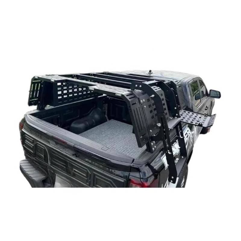 ATATKRT Stahl-Ladeflächenträger, Überrollbügel, Ladeflächenzelt, kompatibel mit Ranger Trucks 4x4 Pickup, Außen-Performance-Teile, langlebiges Zubehör for die Rückseite des Trucks von ATATKRT