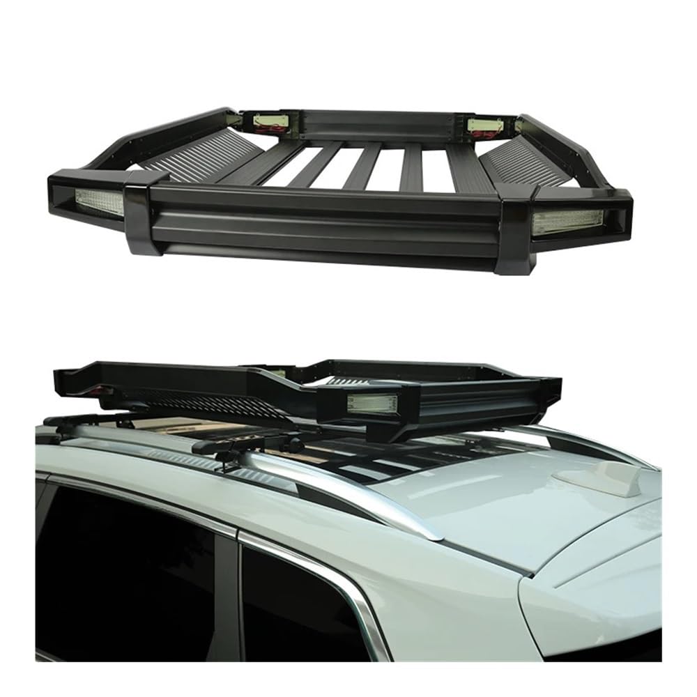 ATATKRT Stahldachträger mit großer Kapazität for universellen 4x4-SUV-Pickup, Hochleistungs-Dachträger-Frachtkorb ATATKRT Stahldachträger mit großer Kapazität for universellen 4x4-SUV-Pickup, Hochleistungs-Dachträger-Frachtkorb von ATATKRT