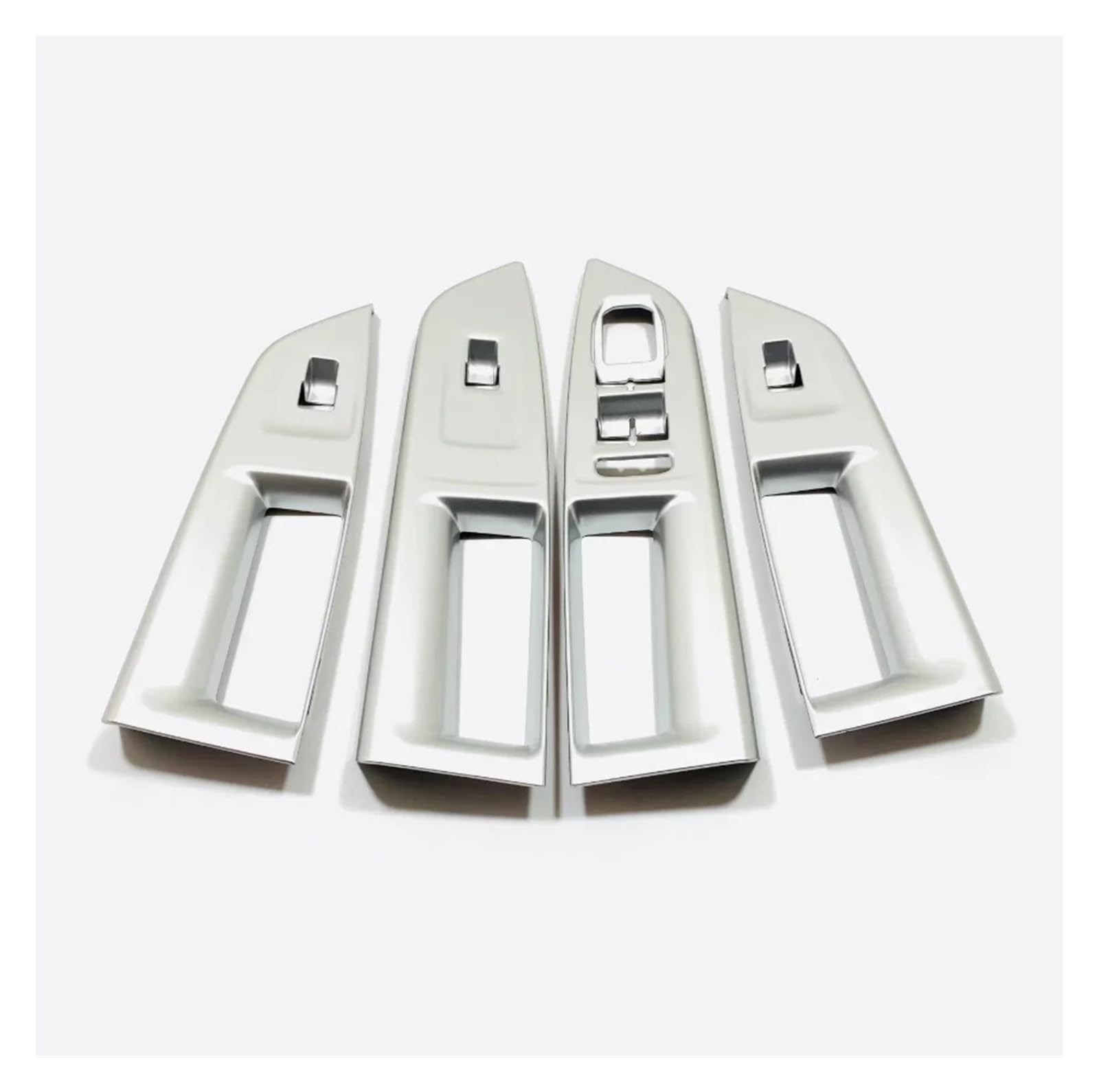 ATATKRT Tür Armlehne Fenster Schalter Control Schutz Panel Abdeckung Trim Kompatibel for VW Golf 8 MK8 2020-2022 LHD Innen Zubehör(2 PCS) von ATATKRT