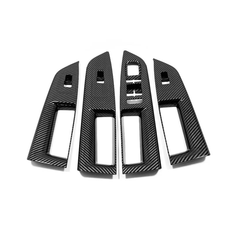 ATATKRT Tür Armlehne Fenster Schalter Control Schutz Panel Abdeckung Trim Kompatibel for VW Golf 8 MK8 2020-2022 LHD Innen Zubehör(C) von ATATKRT