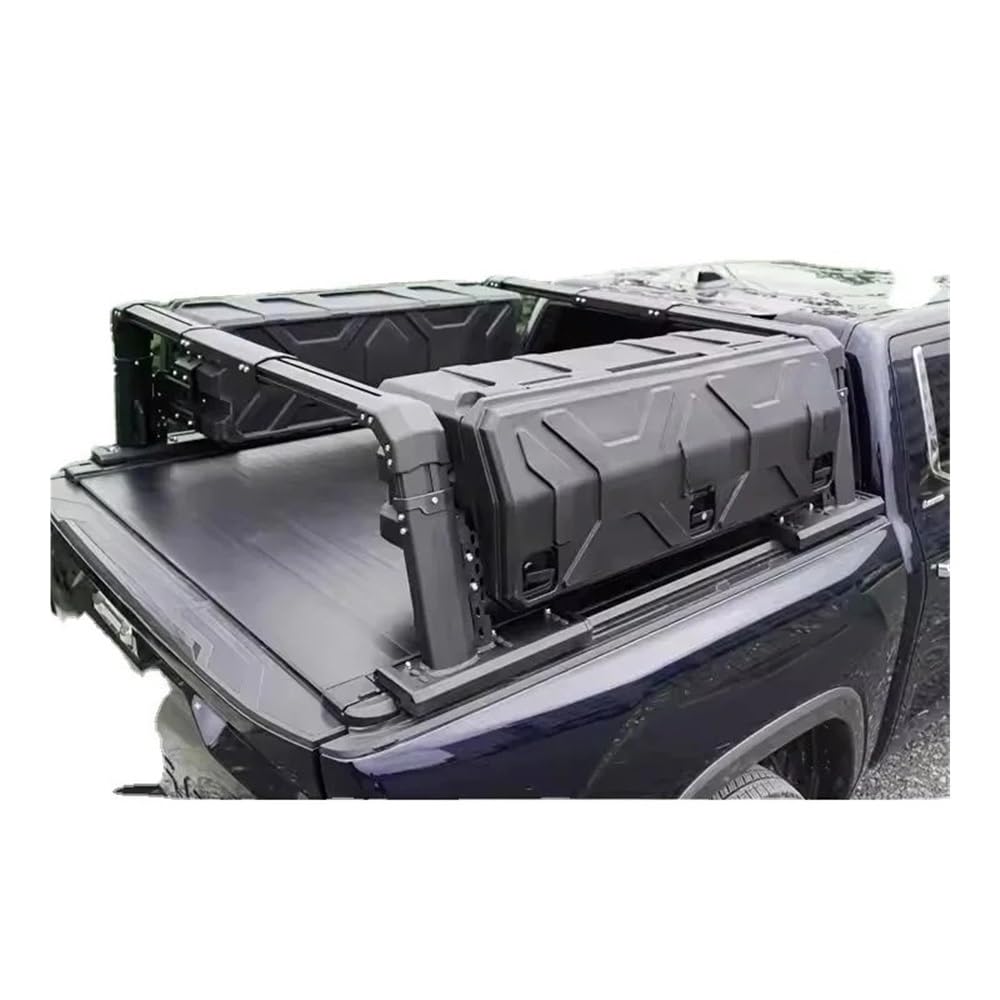 ATATKRT Überrollbügel for Pickup-Trucks mit Aufbewahrungsbox, Überrollkäfig for Laden + 2 x 130 l Seitenboxen – kombinierte Version, Overland-Ladeflächenträger, Ladeflächenträger ATATKRT Überrollbügel for Pickup-Trucks mit Aufbewahrungsbox, Überrollkäfig for Laden + 2 x 130 l Seitenboxen – kombinierte Version, Overland-Ladeflächenträger, Ladeflächenträger von ATATKRT