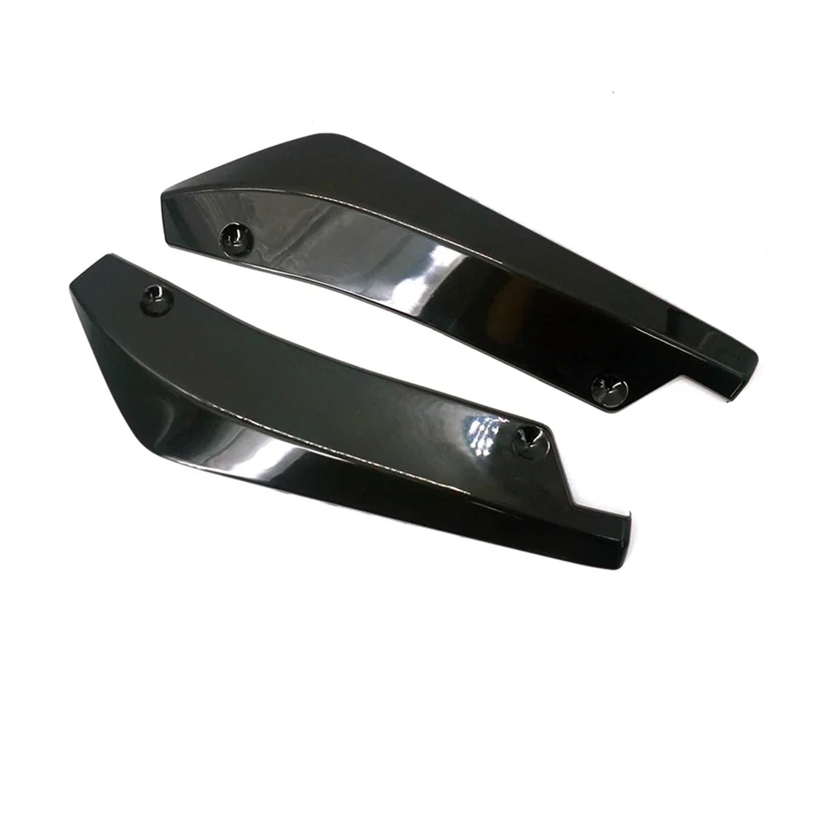 ATATKRT Universal Auto Front Heck Stoßstange Streifen Lip Spoiler Diffusor Splitter Kratzschutz Carbon Fiber Winglets Seitenschweller Verlängerung Anti-Kollision Fahrzeug Modifikation(1) von ATATKRT