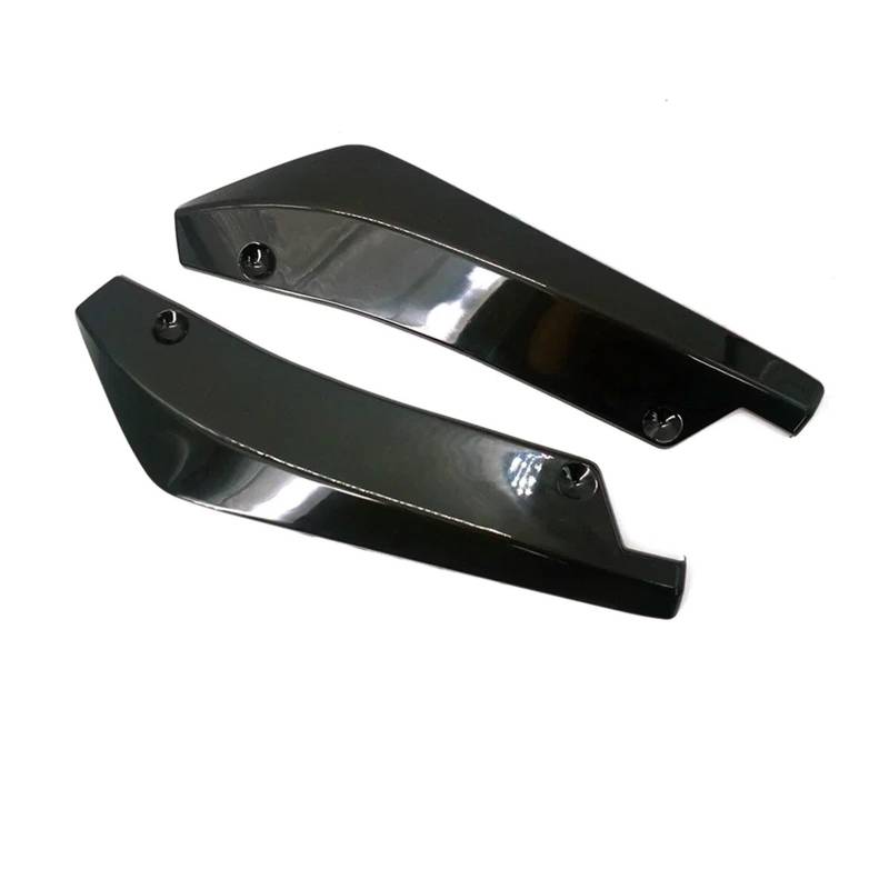 ATATKRT Universal Auto Front Heck Stoßstange Streifen Lip Spoiler Diffusor Splitter Kratzschutz Carbon Fiber Winglets Seitenschweller Verlängerung Anti-Kollision Fahrzeug Modifikation(1) von ATATKRT