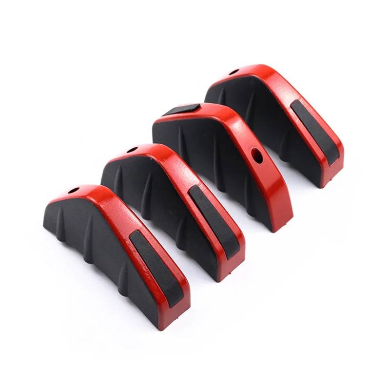ATATKRT Universal Auto Heckstoßstangendiffusor Spoiler Abs Antikollision Kompatibel for Dodge Challenger Zubehör Bmw F36 Gran Coupé Mk6 370z Luftwiderstandsreduzierungsdiffusor(Red Black1) von ATATKRT