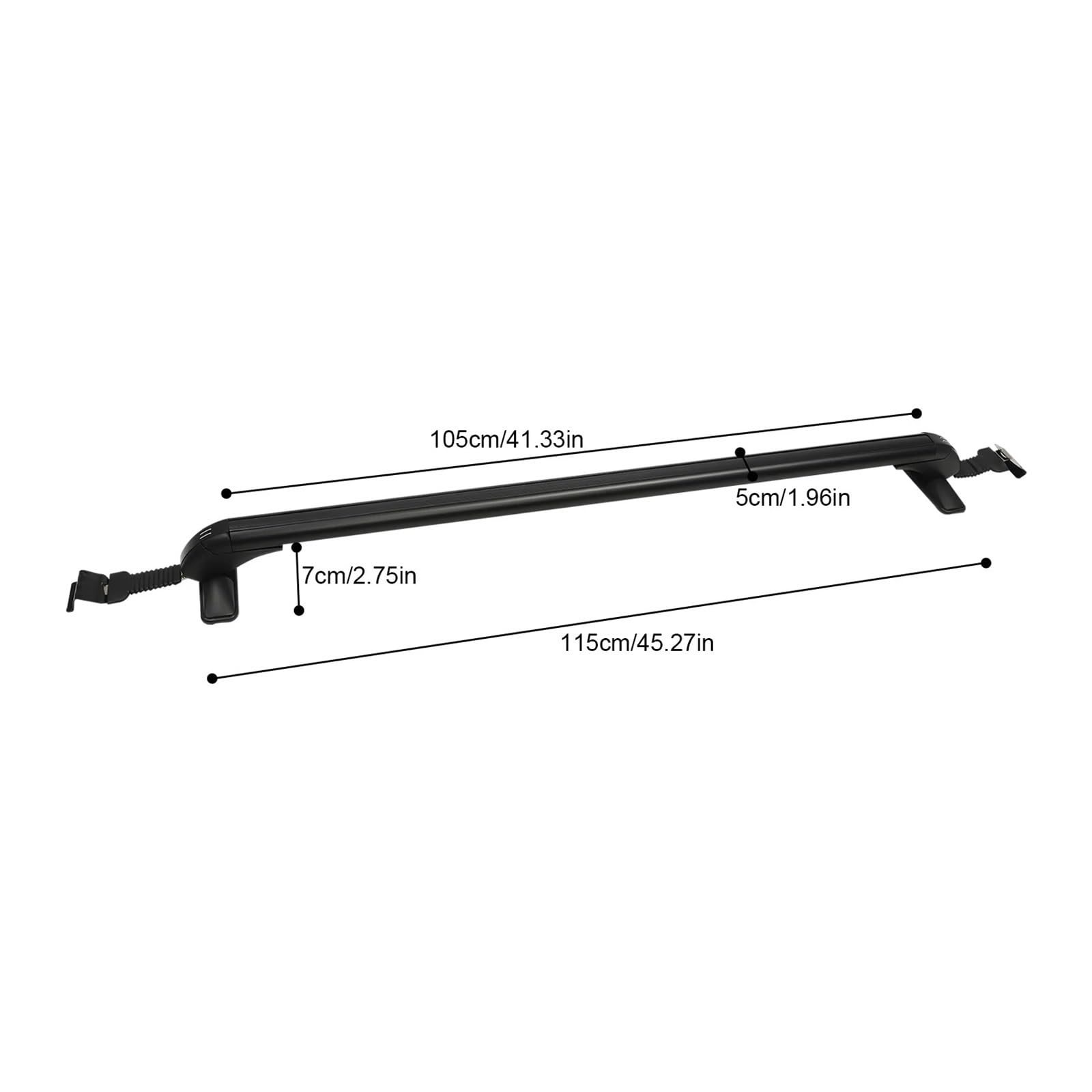 ATATKRT Universal-Dachgepäckträger mit verstellbarem und abschließbarem Aluminium-Dachgepäckträger – universell einsetzbar for 4- oder 5-türige Autos ATATKRT Universal-Dachgepäckträger mit verstellbarem und abschließbarem Aluminium-Dachgepäckträger – universell einsetzbar for 4- oder 5-türige Autos von ATATKRT