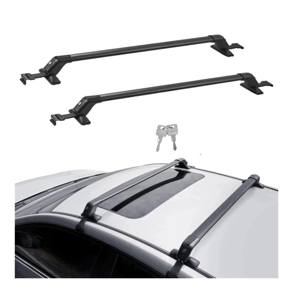 ATATKRT Universelle 41,3-Zoll-Dachträger-Querstangen aus Aluminium, passend for Dächer ohne Seitenreling, Tragkraft 155 lbs, for SUVs, Limousinen und Vans ATATKRT Universelle 41,3-Zoll-Dachträger-Querstangen aus Aluminium, passend for Dächer ohne Seitenreling, Tragkraft 155 lbs, for SUVs, Limousinen und Vans von ATATKRT