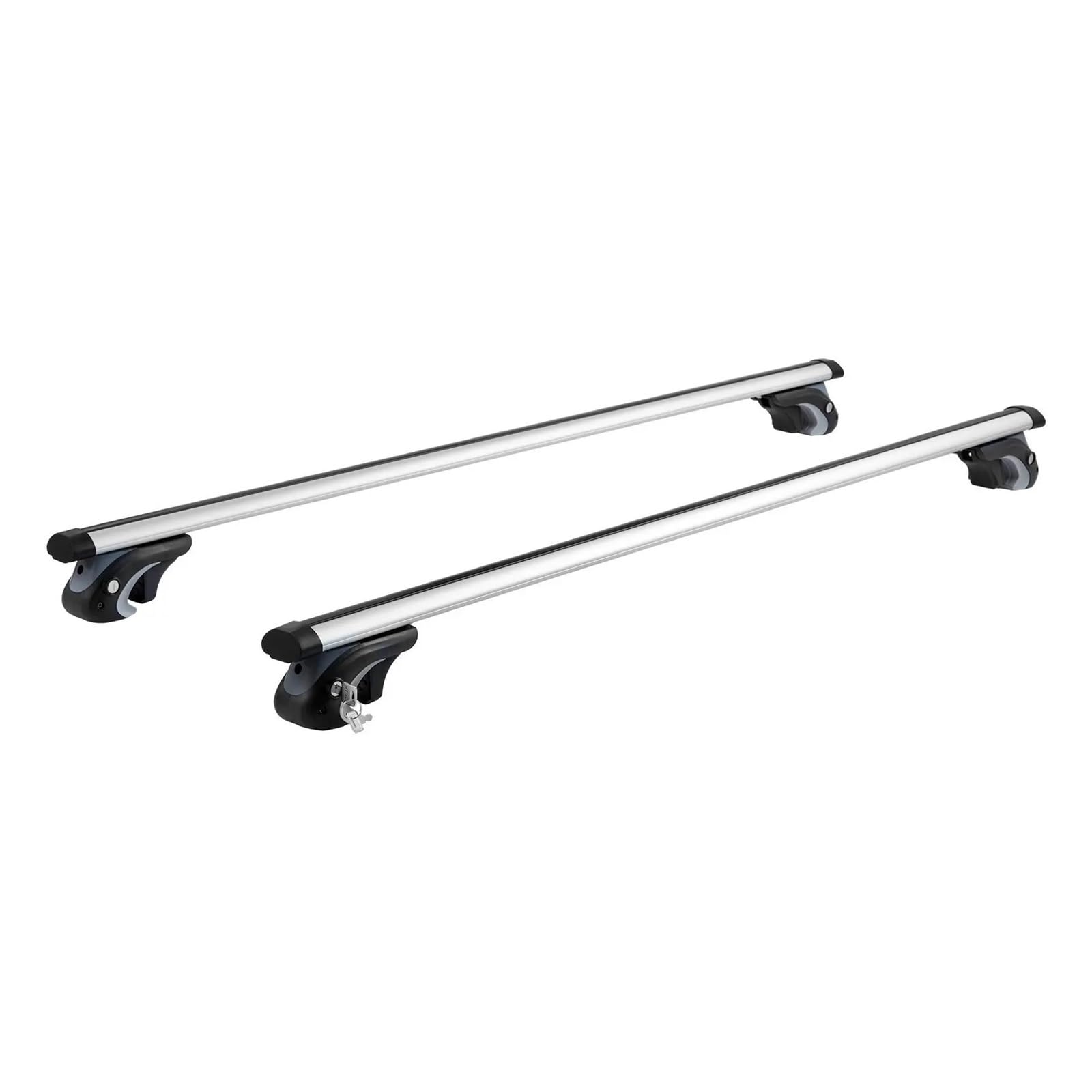 ATATKRT Universelle Dachträger-Querträger, 54" Aluminium-Dachträger-Querträger, passend for vorhandene erhöhte Seitenschienen mit Lücke, 200 lbs Tragkraft, robuste, diebstahlsichere Dachreling ATATKRT Universelle Dachträger-Querträger, 54" Aluminium-Dachträger-Querträger, passend for vorhandene erhöhte Seitenschienen mit Lücke, 200 lbs Tragkraft, robuste, diebstahlsichere Dachreling von ATATKRT