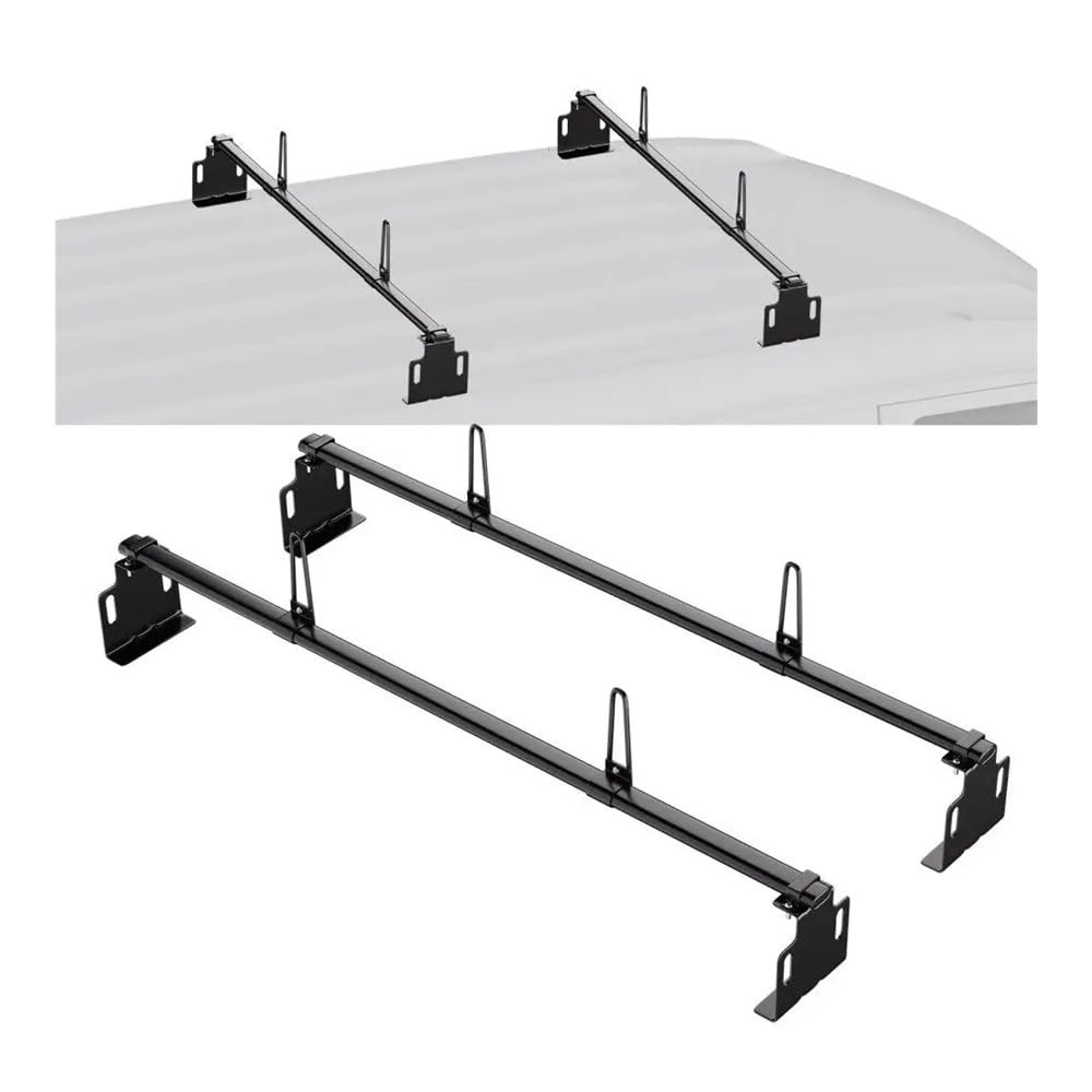 ATATKRT Universelle Dachträger-Querträger | Hochleistungs-Aluminium-Querträger for SUV, LKW und Transporter mit T-Nut ATATKRT Universelle Dachträger-Querträger | Hochleistungs-Aluminium-Querträger for SUV, LKW und Transporter mit T-Nut von ATATKRT