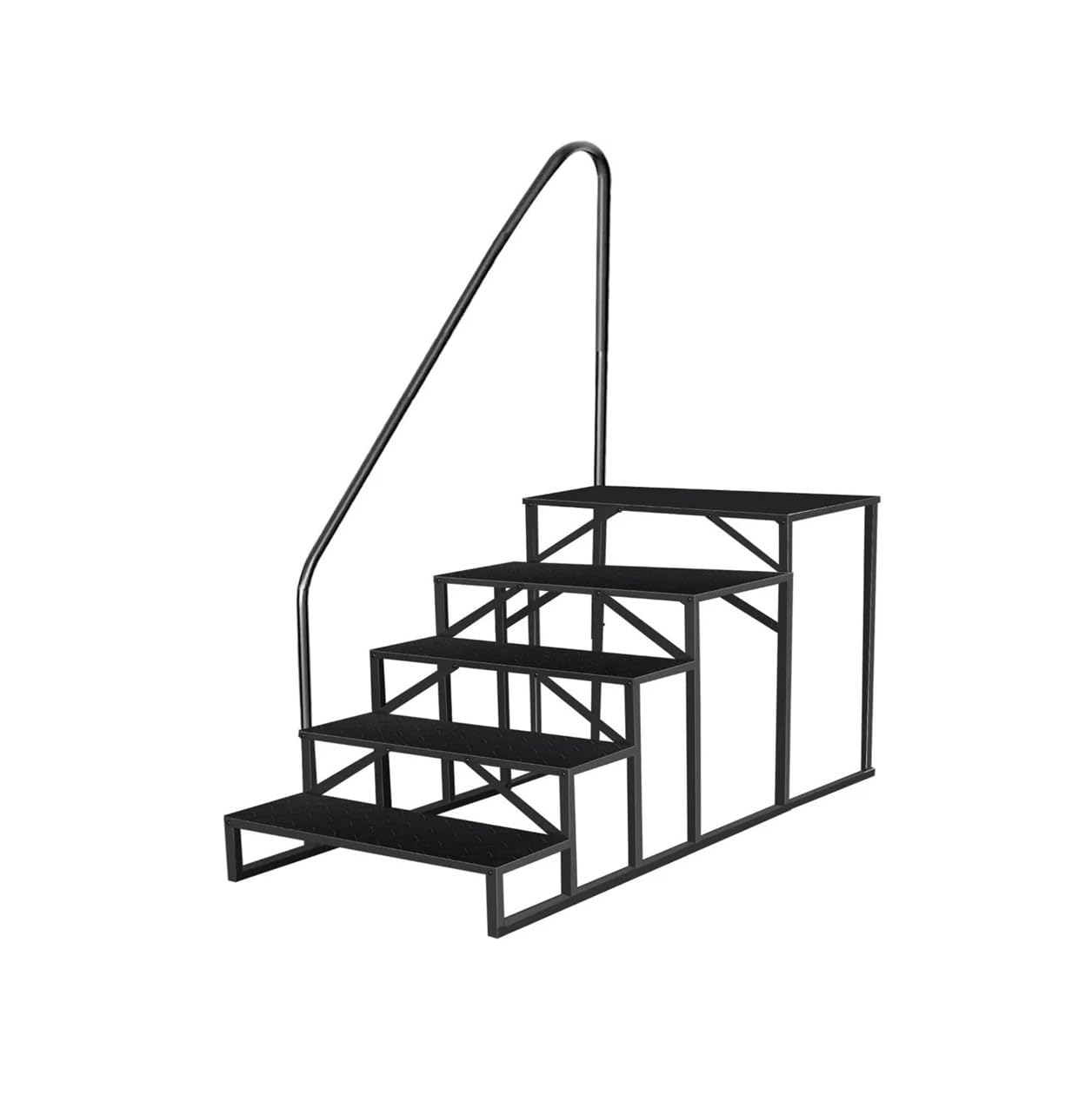 ATATKRT Wohnmobil-Stufen mit Handlauf, Klapphocker for Wohnmobilanhänger, Pool, rutschfeste tragbare Treppe, höhenverstellbar for ältere Menschen/Haustiere, robuster Einsatz im Freien ATATKRT Wohnmobil-Stufen mit Handlauf, Klapphocker for Wohnmobilanhänger, Pool, rutschfeste tragbare Treppe, höhenverstellbar for ältere Menschen/Haustiere, robuster Einsatz im Freien von ATATKRT