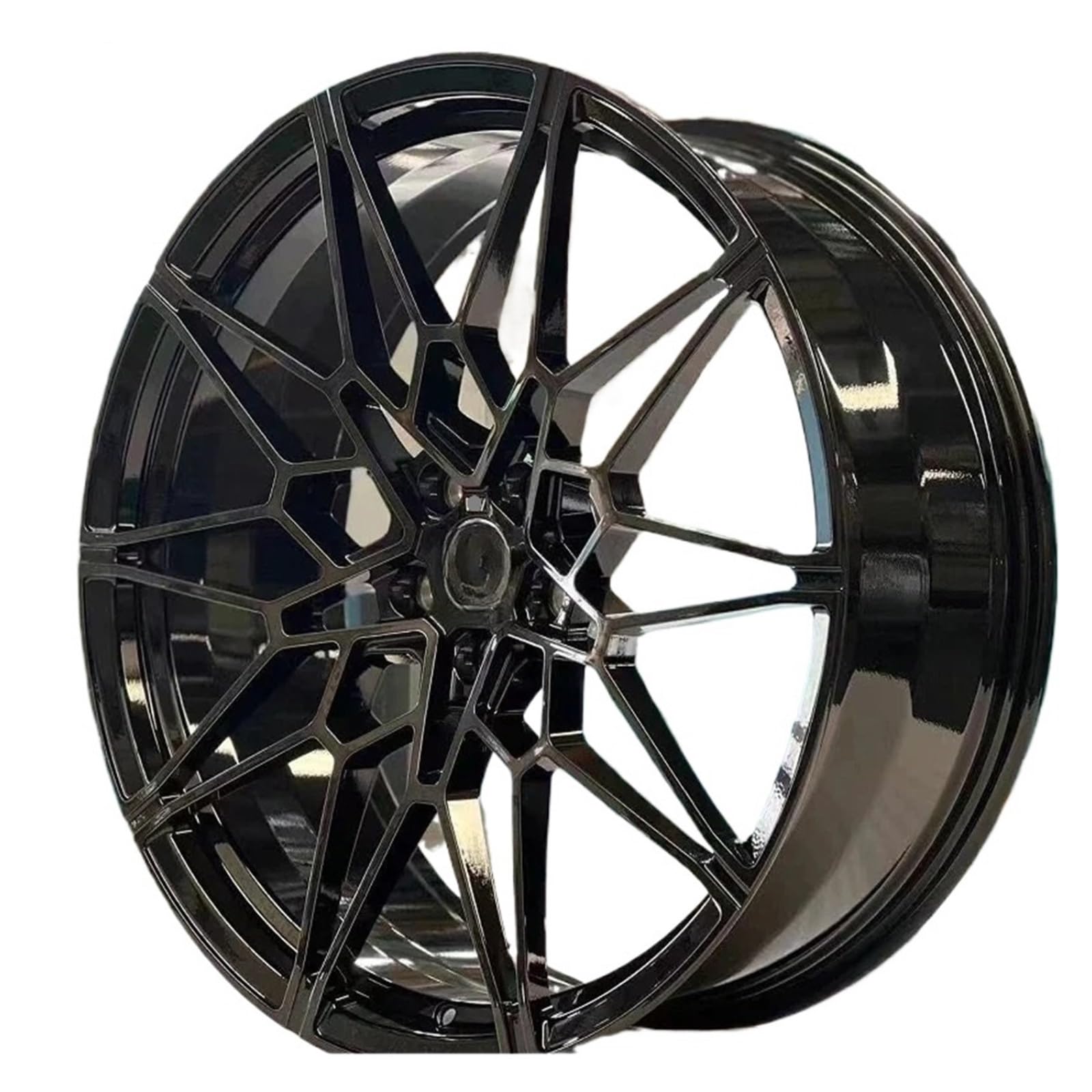 ATATKTHTys 1 Stück geschmiedete Custom-Räder 6061-T6, leichtes 16- bis 24-Zoll-Rand-Rad aus schwarzem Aluminium(20 Inch) von ATATKTHTys