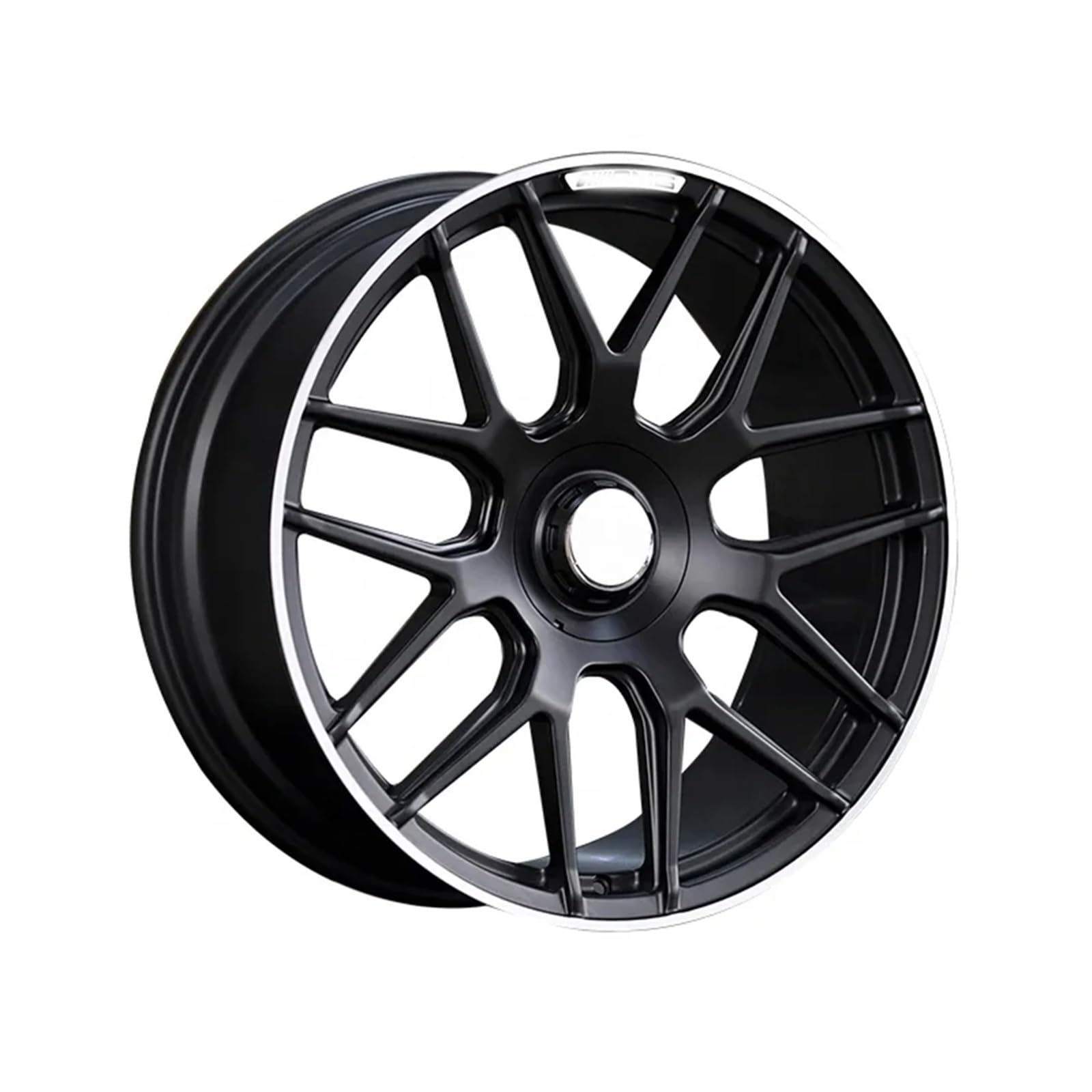 ATATKTHTys 1 stücke Benutzerdefinierte 18 19 20 21 22 Zoll Schmiederäder Aluminiumlegierung Autofelgen Kompatibel for Benz AMG(BLACK_20IN.) von ATATKTHTys