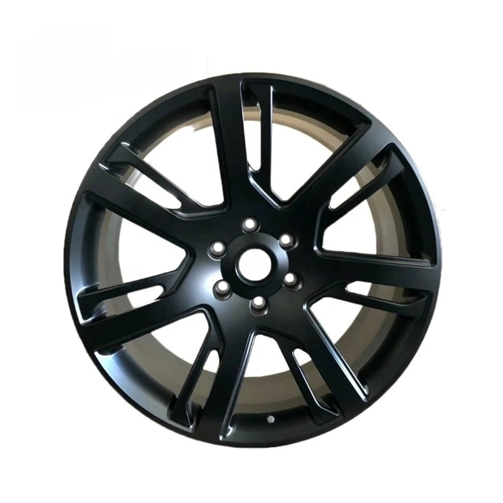 ATATKTHTys 2 stücke 20 Zoll 7 Speichen Matt Schwarz Felgen Custom Car Legierung Schmiederad Kompatibel for Land Rover(18 Inch) von ATATKTHTys