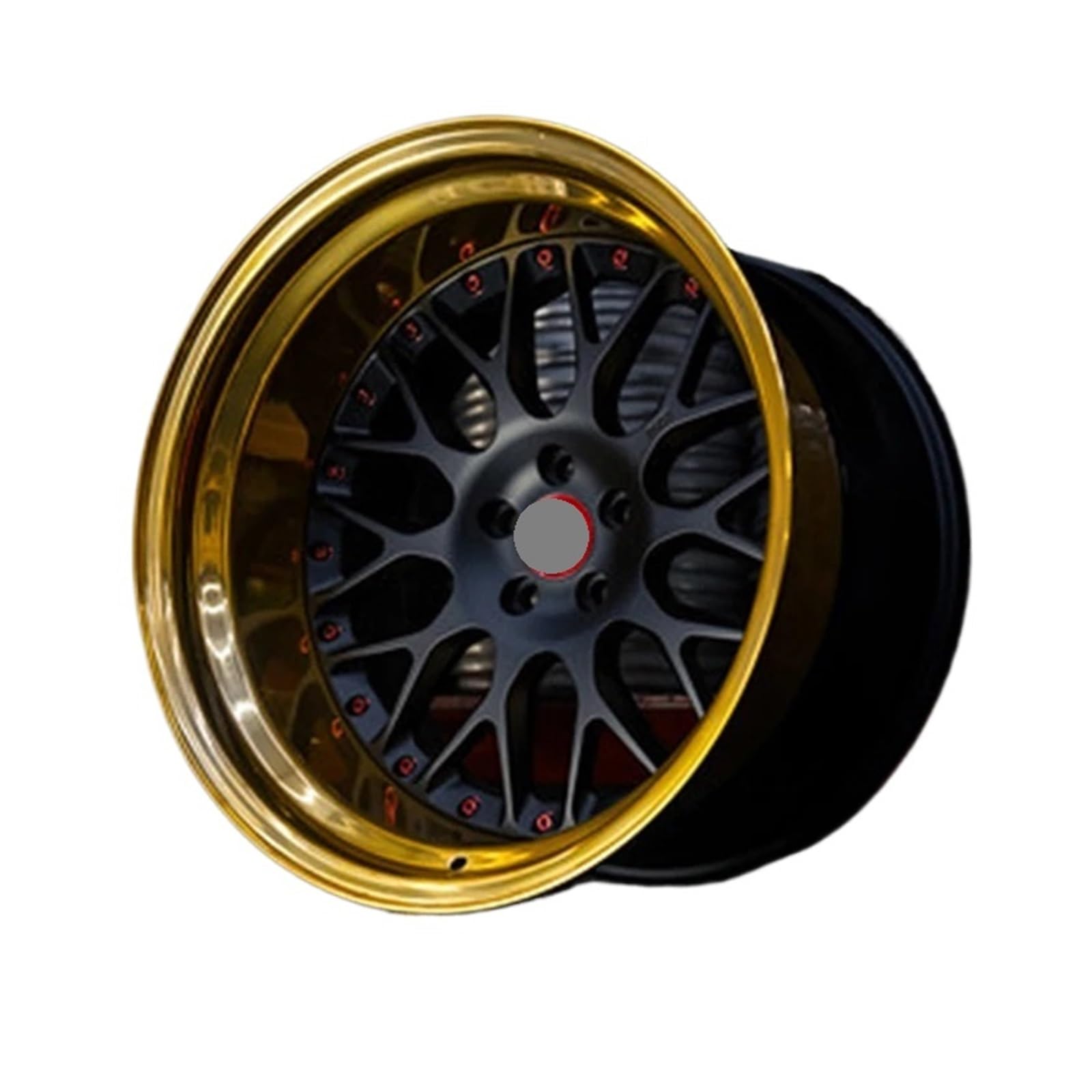 ATATKTHTys 4 Stück 22 15 Custom 2 Stück geschmiedete Alufelgen Carbon Lip 5x120 5x112 Felge 5x127 6x139.7 Felge for AMG G63 G500 OEM-Felgen(18 Inch) von ATATKTHTys
