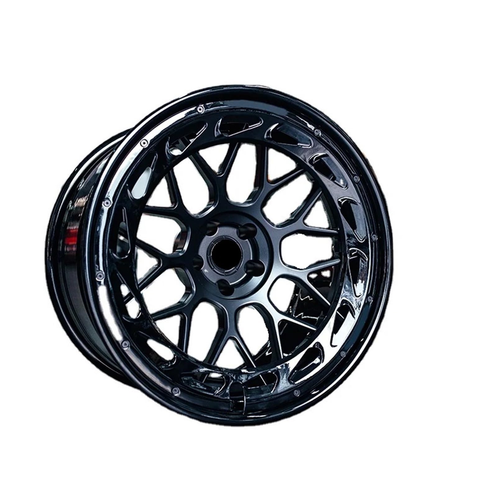 ATATKTHTys 4 Stück LSGZL OEM Custom Sport Chrome 15 16 17 18 19 20 21 22 23 24 26 28 Zoll 5x114,3 5x100 5x130 Schmiederäder Kompatibel for BMW C8 Auto(17) von ATATKTHTys