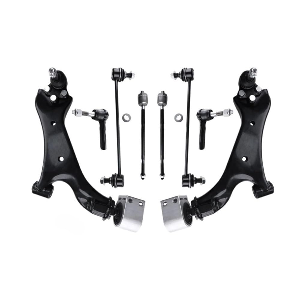ATATKTHTys 8-teiliges Front Lower Arm Spurstangen-Aufhängungskit Kompatibel for Equinox Kompatibel for GMC Terrain 2010 2011 2012 2013 2014 2015-2017 ATATKTHTys 8-teiliges Front Lower Arm Spurstangen-Aufhängungskit Kompatibel for Equinox Kompatibel for GMC Terrain 2010 2011 2012 2013 2014 2015-2017 von ATATKTHTys