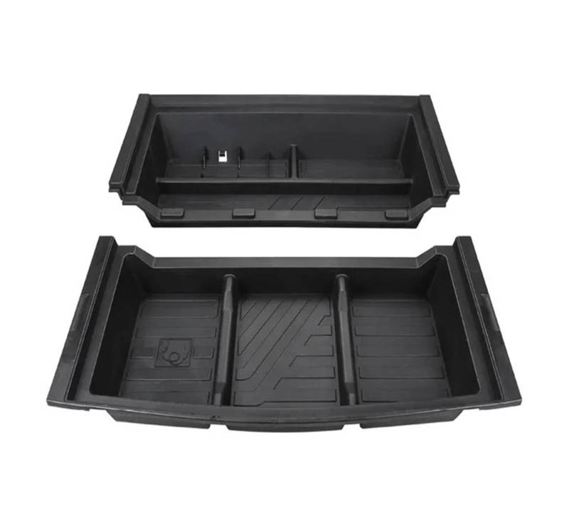 ATATKTHTys ABS-Aufbewahrungsbox for den hinteren Kofferraum, kompatibel mit VW ID.4 CROZZ ID4 X 2024–2021 ID4, Zubehör for die Aufbewahrung von Frachtkoffern(2PCS Large Size) von ATATKTHTys