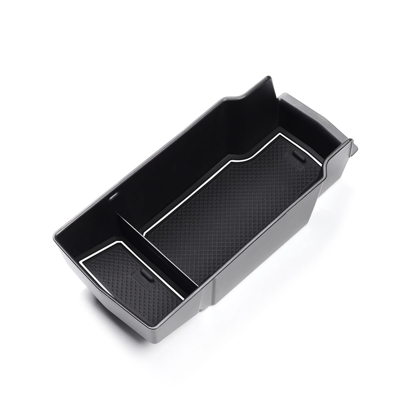 ATATKTHTys Armlehnen-Aufbewahrungsbox Kompatibel Kompatibel for Peugeot 208 2008 E-208 E-2008 GT 2019–2024 Center Console Tray Organizer Innenzubehör(NEW2082008 Box White) von ATATKTHTys