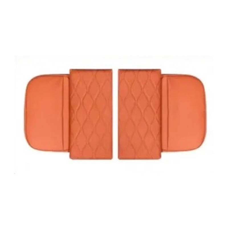 ATATKTHTys Auto-Mittelarmlehnenerhöhungspolster, Armlehnen schützen Aufbewahrungstaschen, kompatibel mit führendem Ideal Lixiang L7 L8 L9 2022 2023(Orange1) von ATATKTHTys