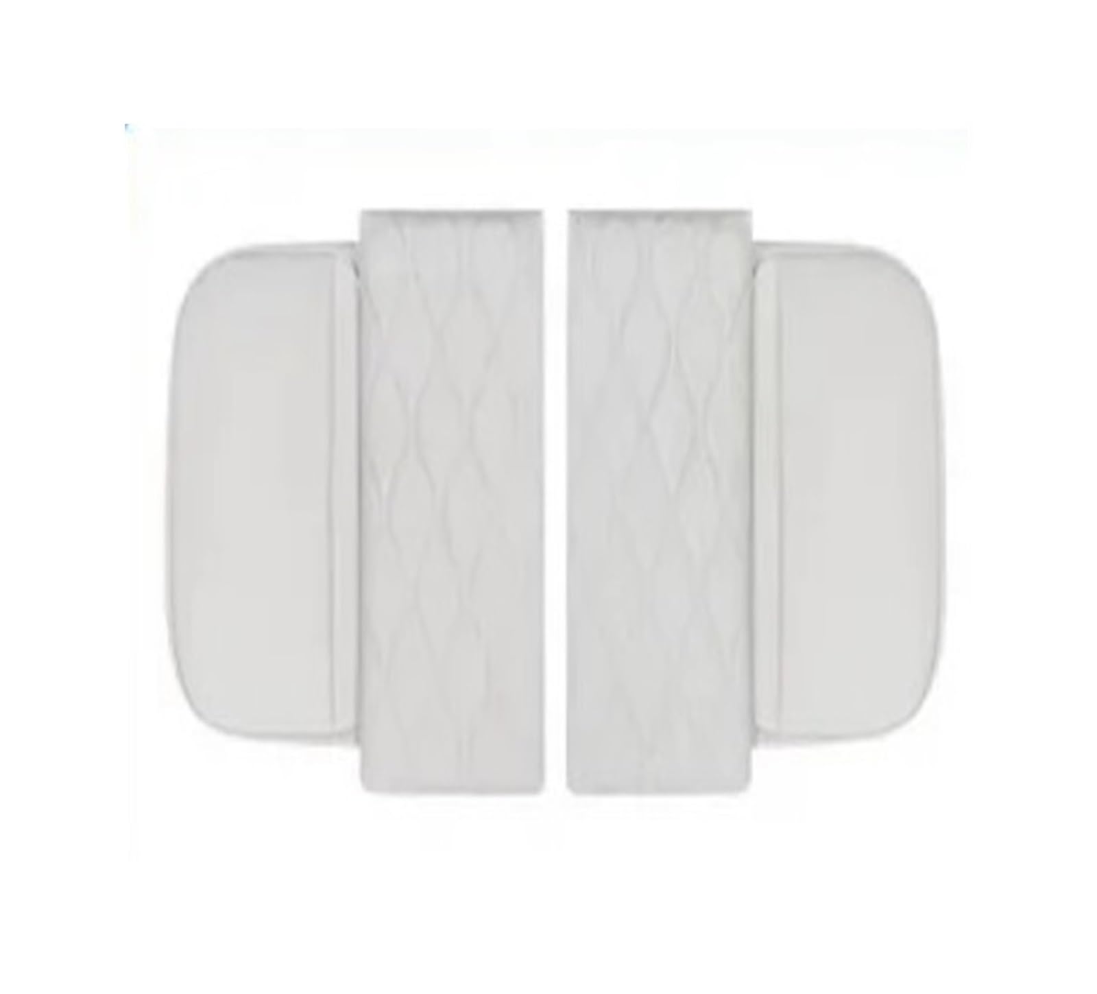 ATATKTHTys Auto-Mittelarmlehnenerhöhungspolster, Armlehnen schützen Aufbewahrungstaschen, kompatibel mit führendem Ideal Lixiang L7 L8 L9 2022 2023(White) von ATATKTHTys