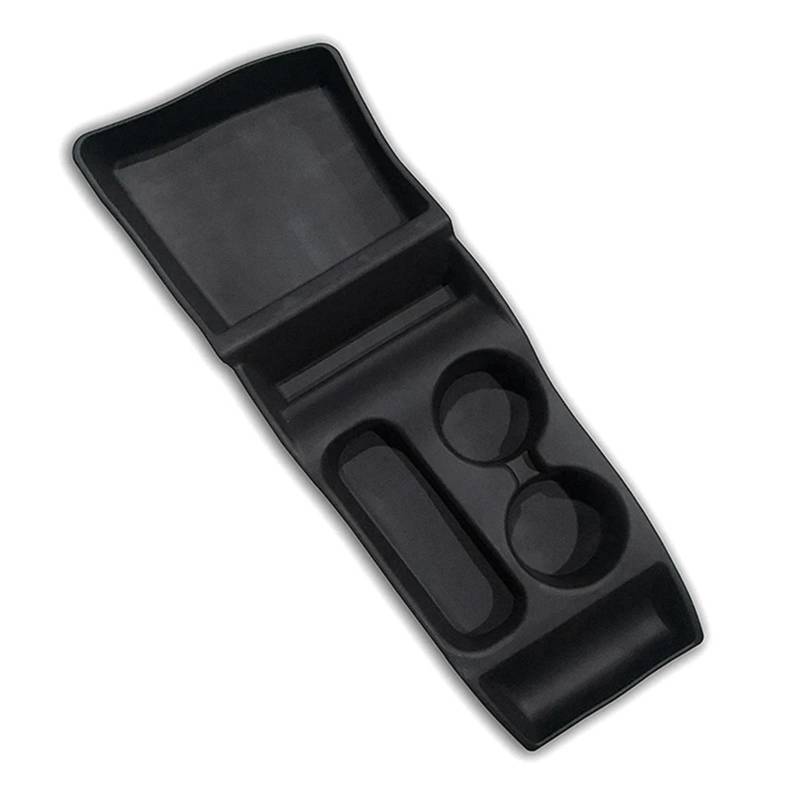 ATATKTHTys Auto Silikon Aufbewahrungsbox Konsole Container Center Einsatzbox Kompatibel for Tesla Model S 2012-2017 von ATATKTHTys