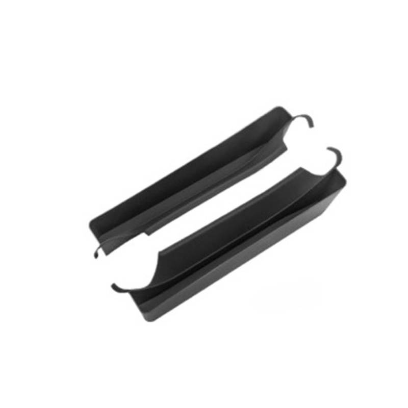 ATATKTHTys Center Console Gap Organizer Auto Mittelarmlehne Aufbewahrungsbox Zubehör Kompatibel for Porsche Cayenne 2018 2019 2020 2021 2022 2023 2024(Black 1 Pair) von ATATKTHTys